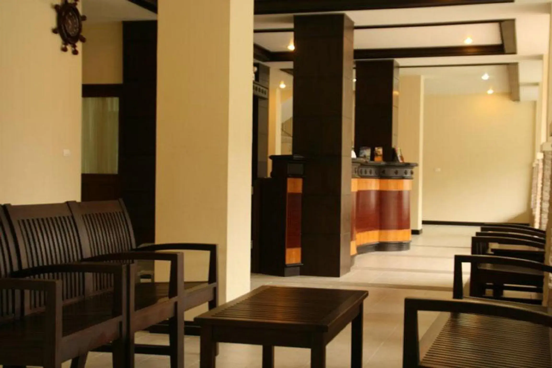 Lobby or reception in Marina Beach Resort - SHA Extra Plus Lobby or reception in Marina Beach Resort - SHA Extra Plus