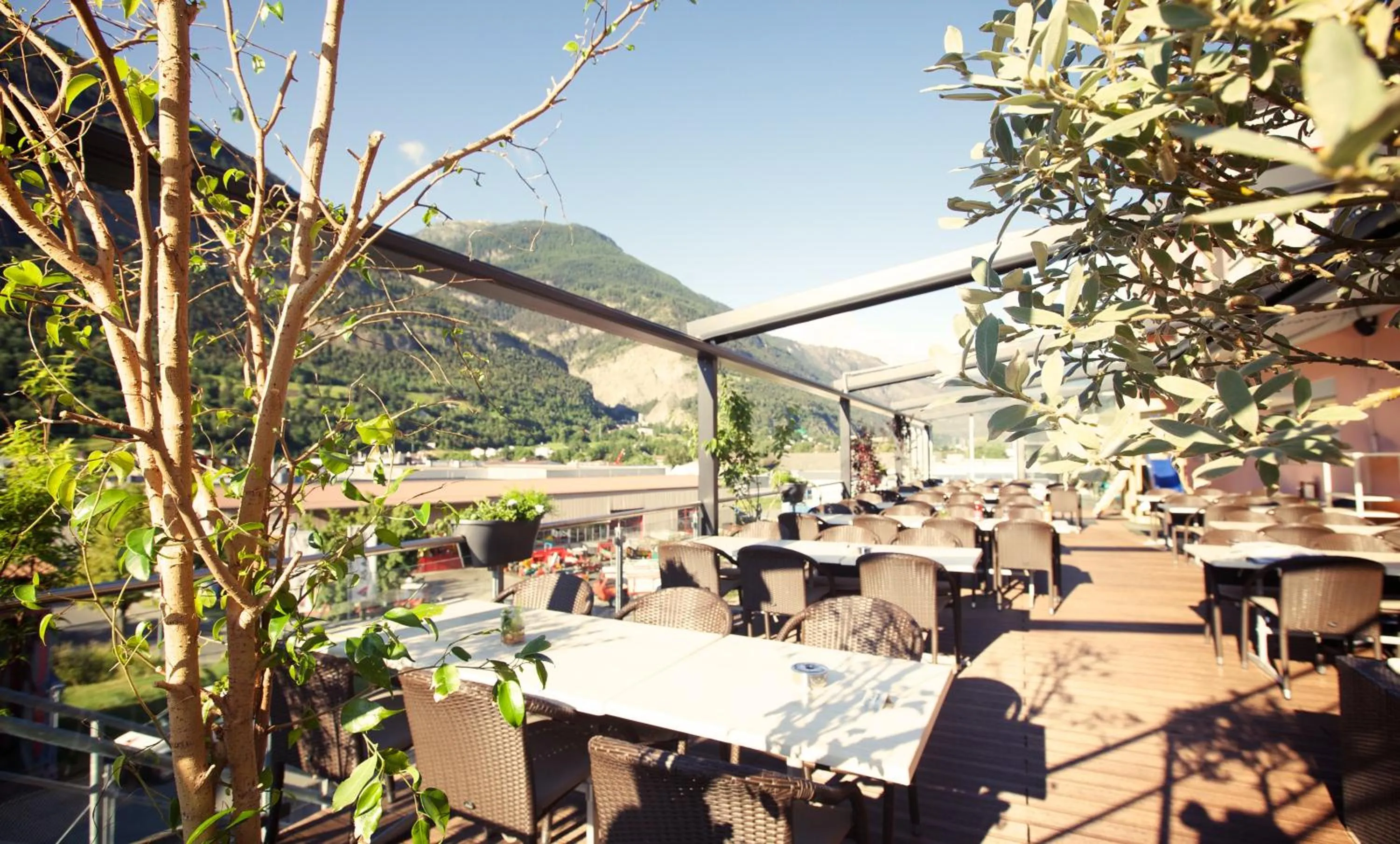 Balcony/Terrace in Hotel Olympica