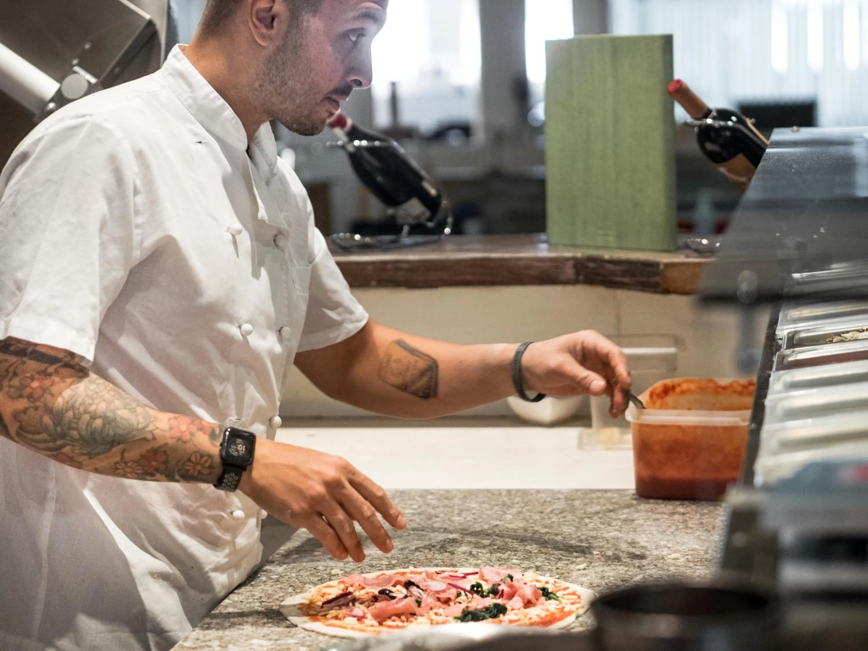 Food close-up in Hotel Olympica