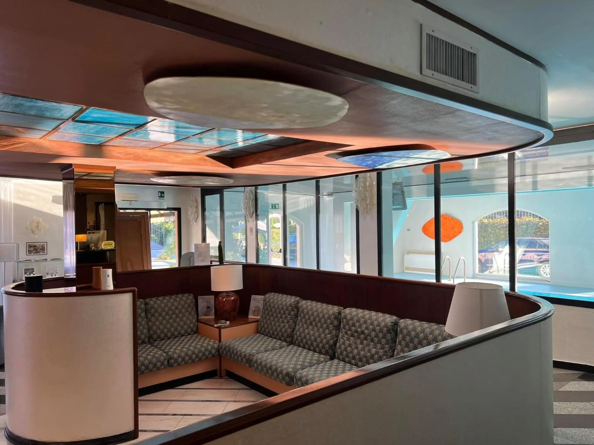 Lobby or reception in Arthotel Gabbiano Azzurro Due