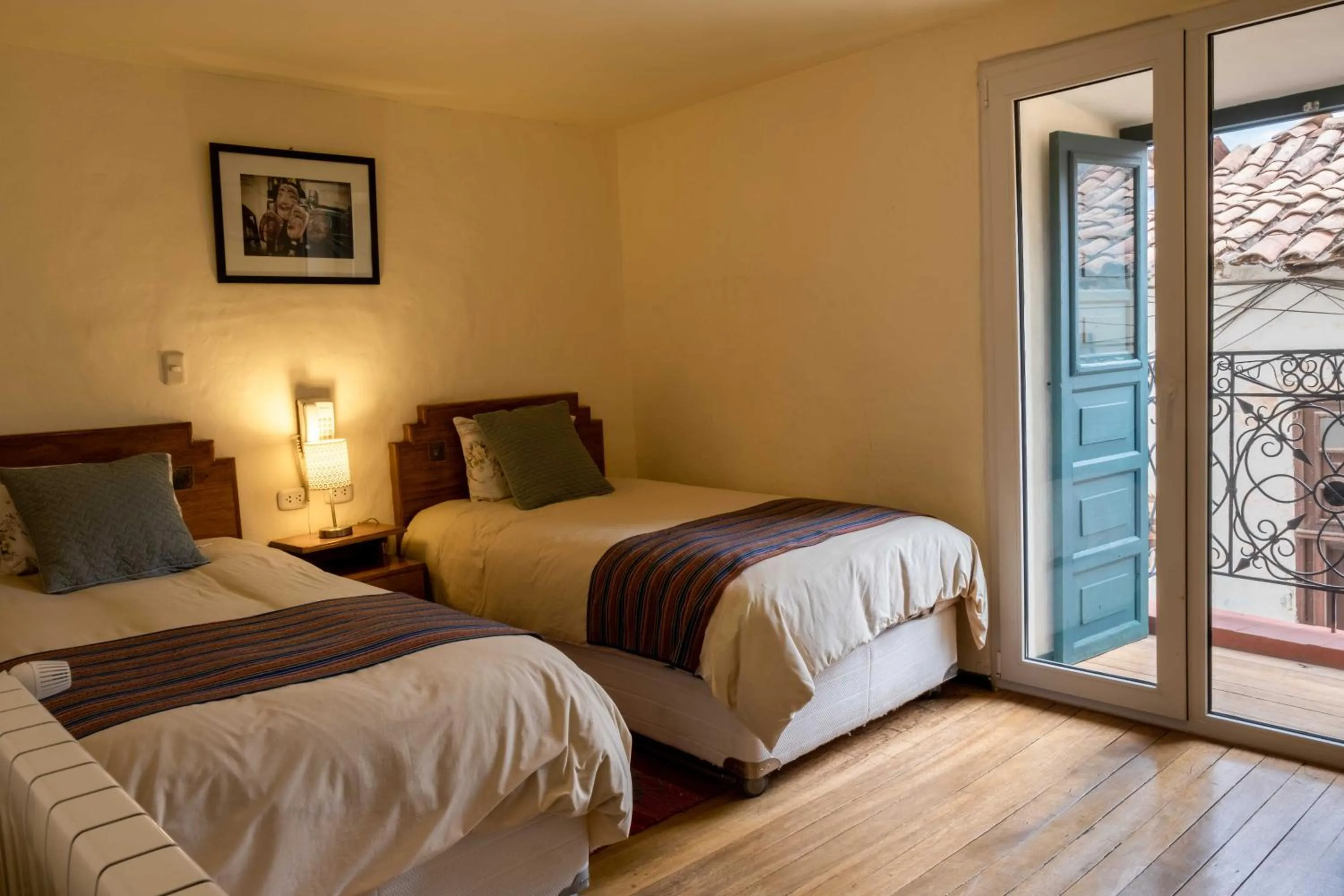 Photo of the whole room, Bed in Hostal Corihuasi