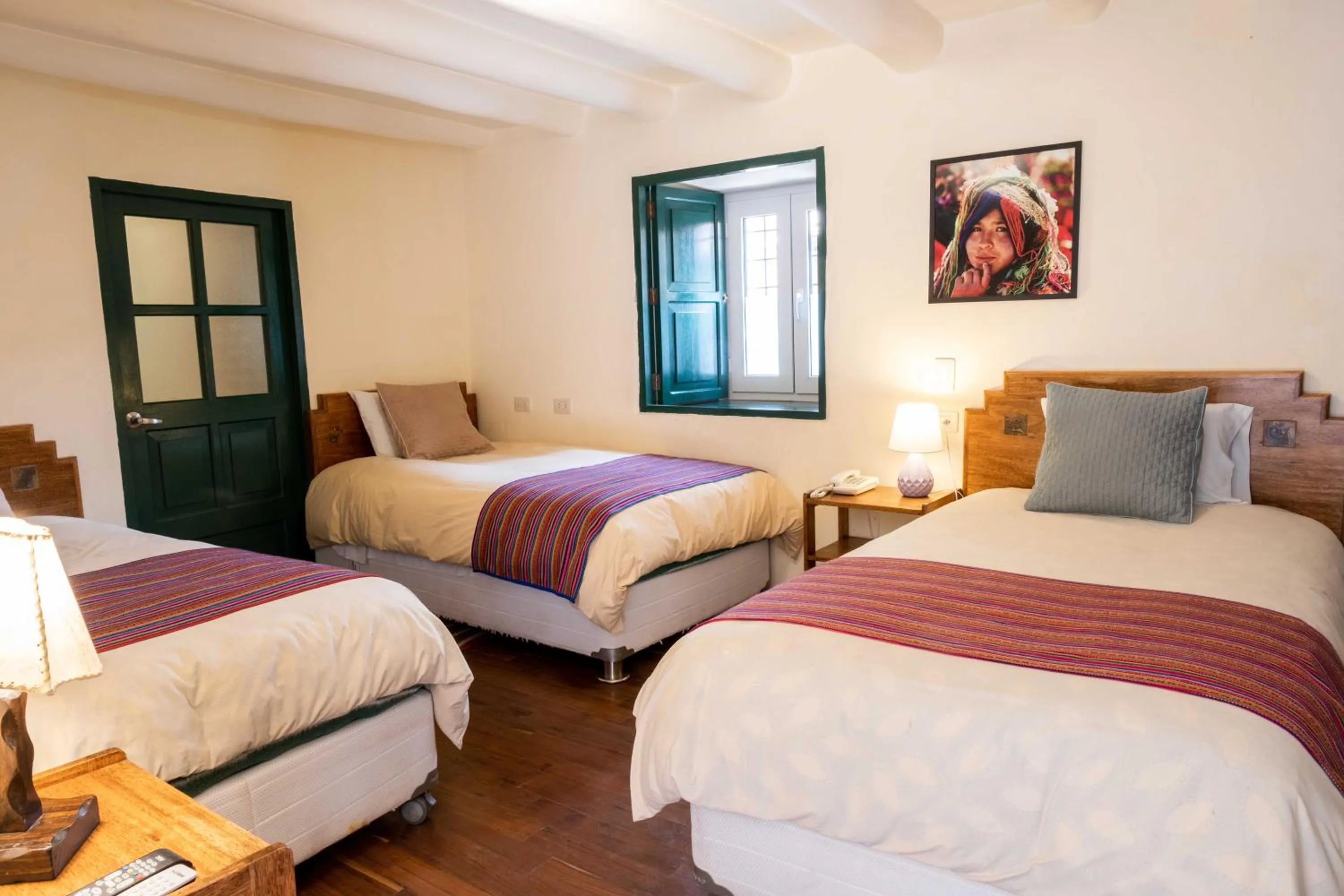 Photo of the whole room, Bed in Hostal Corihuasi