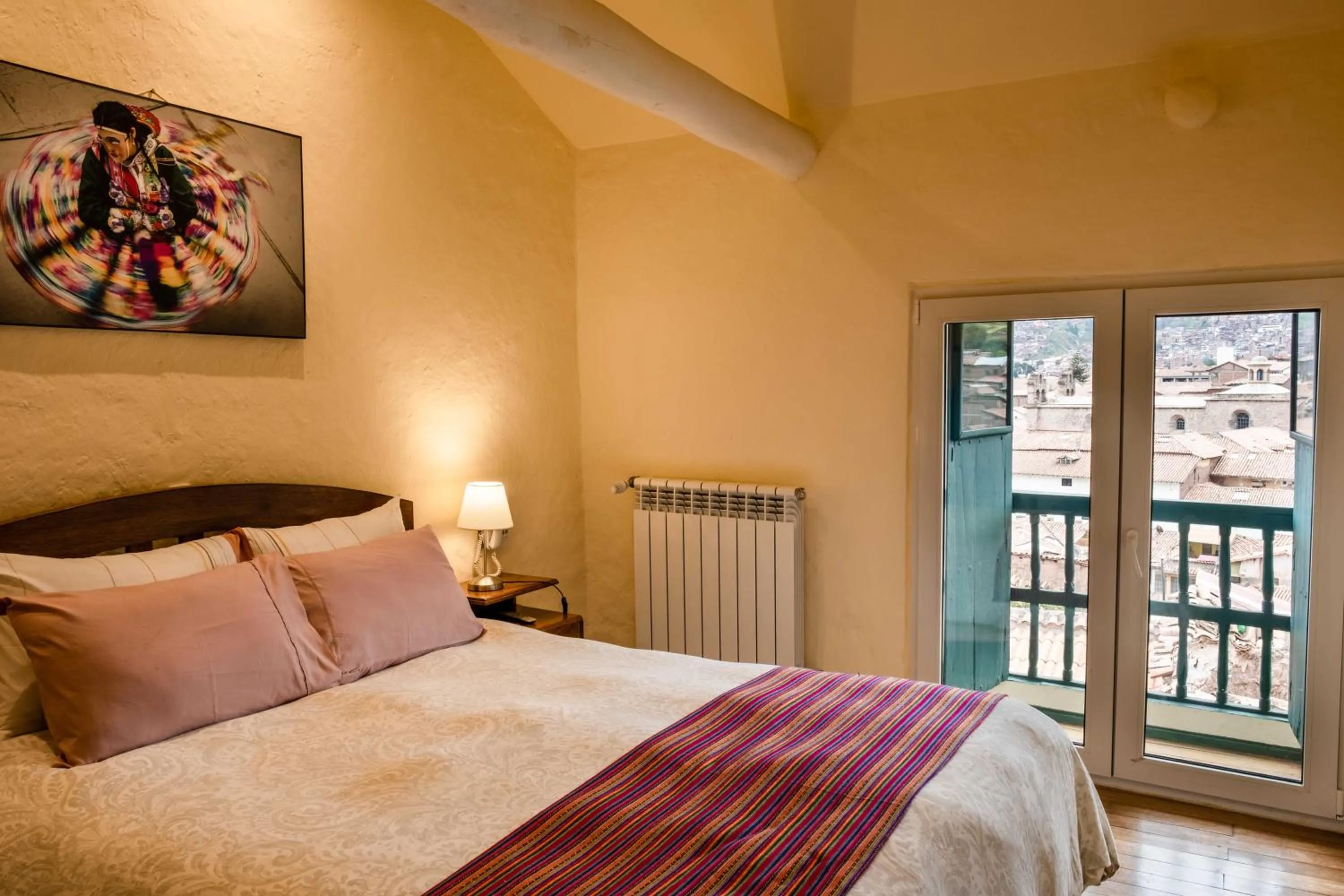 Photo of the whole room, Bed in Hostal Corihuasi