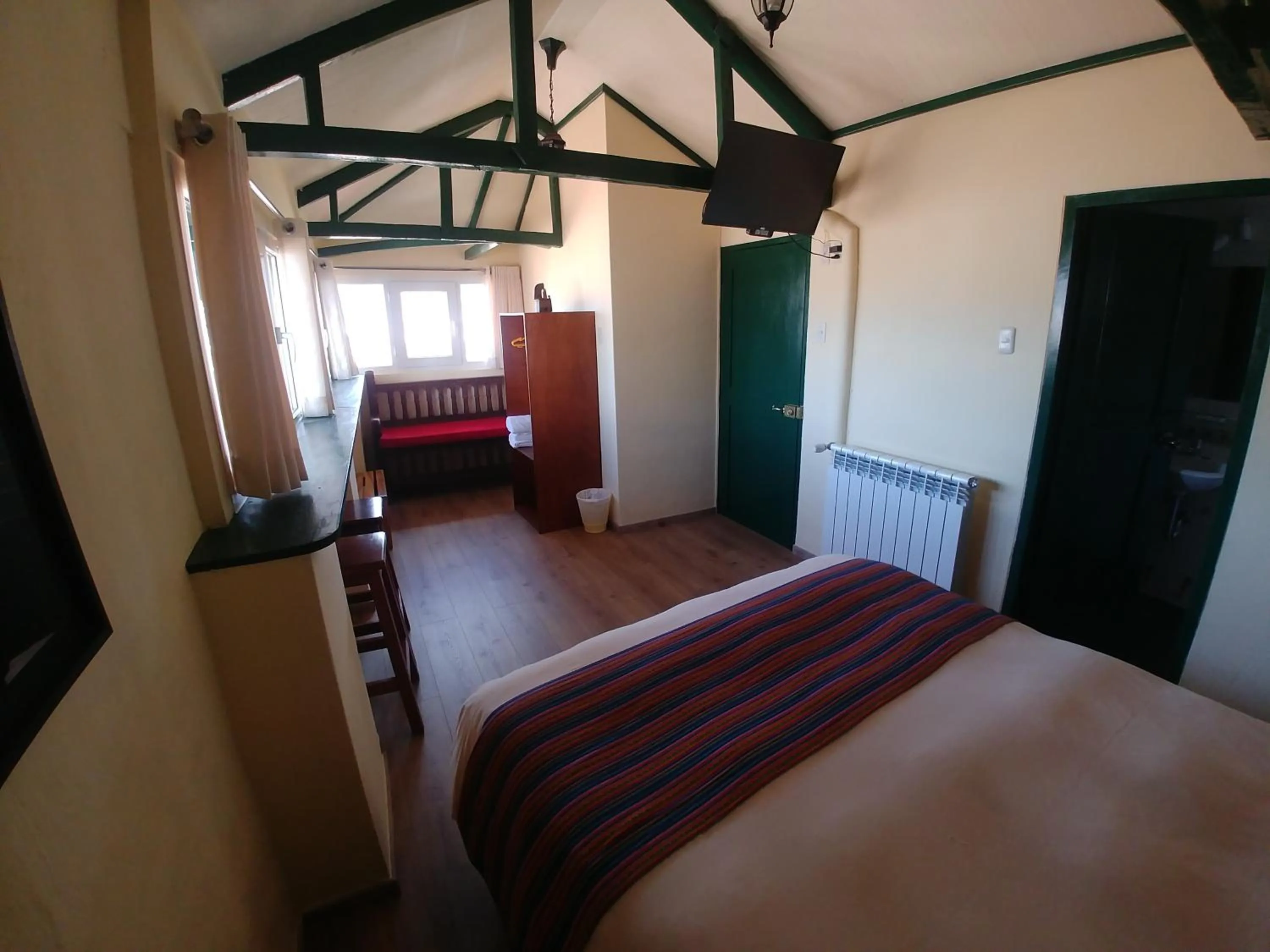 Photo of the whole room, Bed in Hostal Corihuasi
