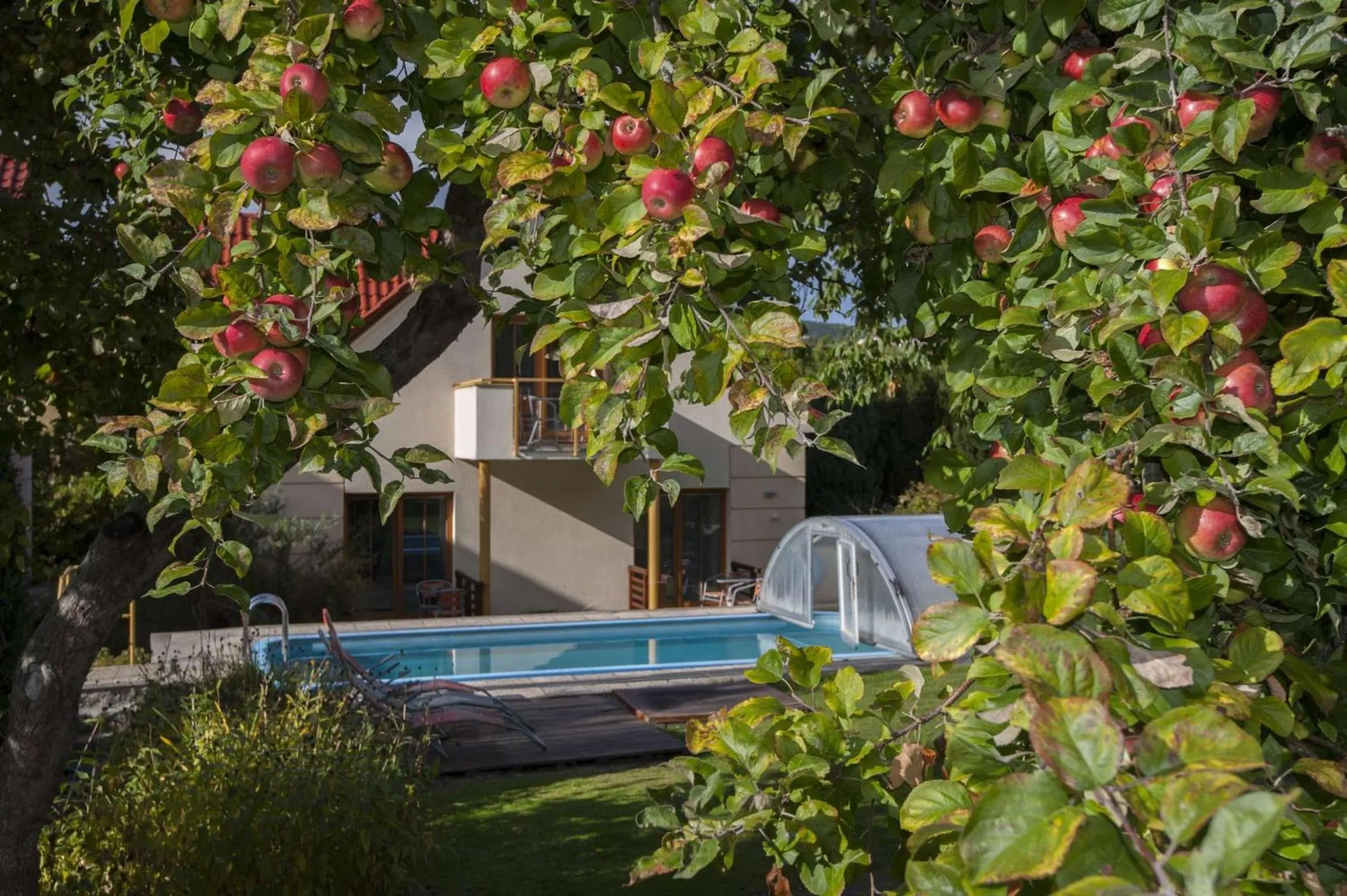 Garden in Hotel Garni Pod Skalkou