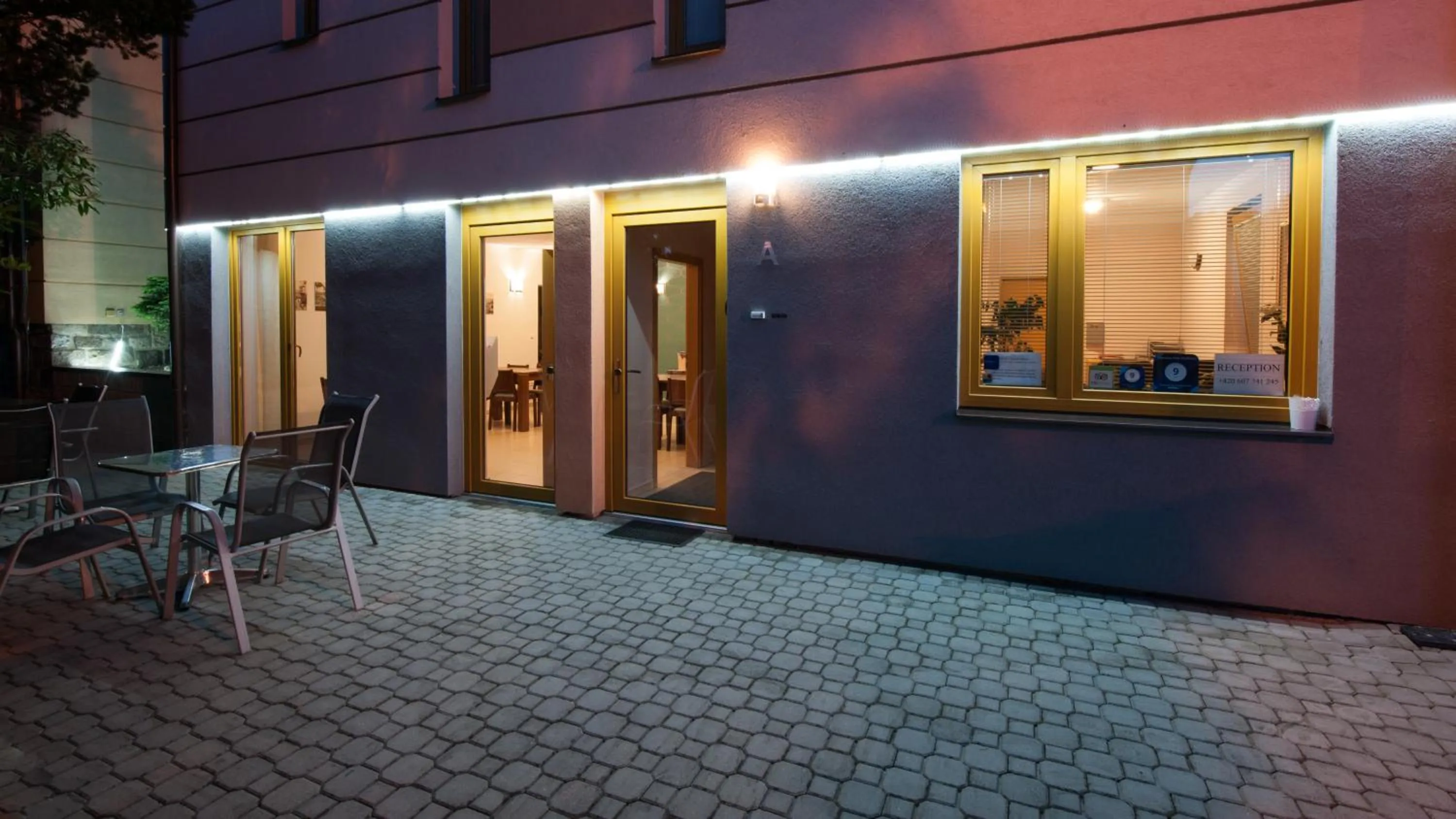 Property building in Hotel Garni Pod Skalkou