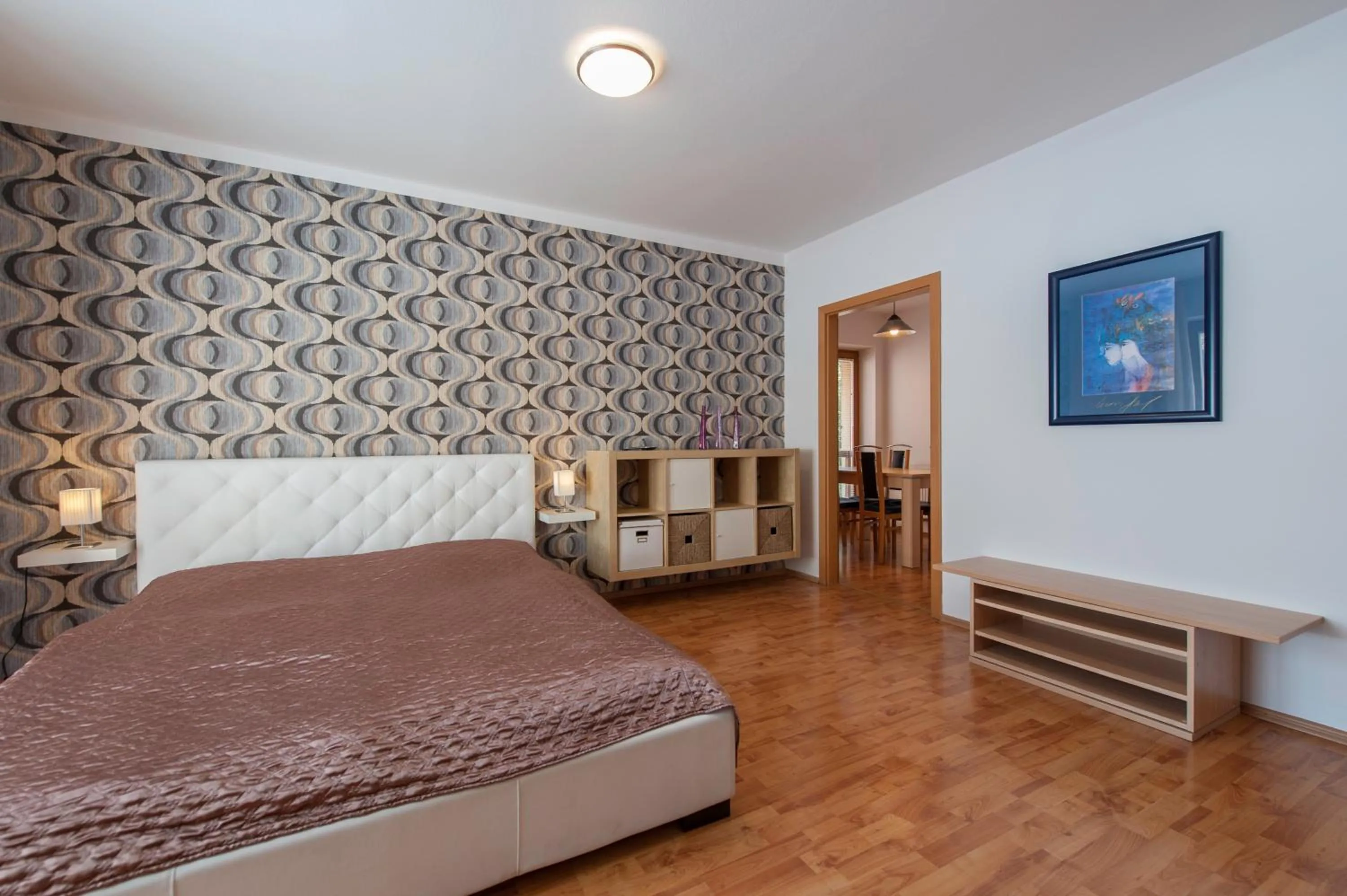 Bedroom, Bed in Hotel Garni Pod Skalkou