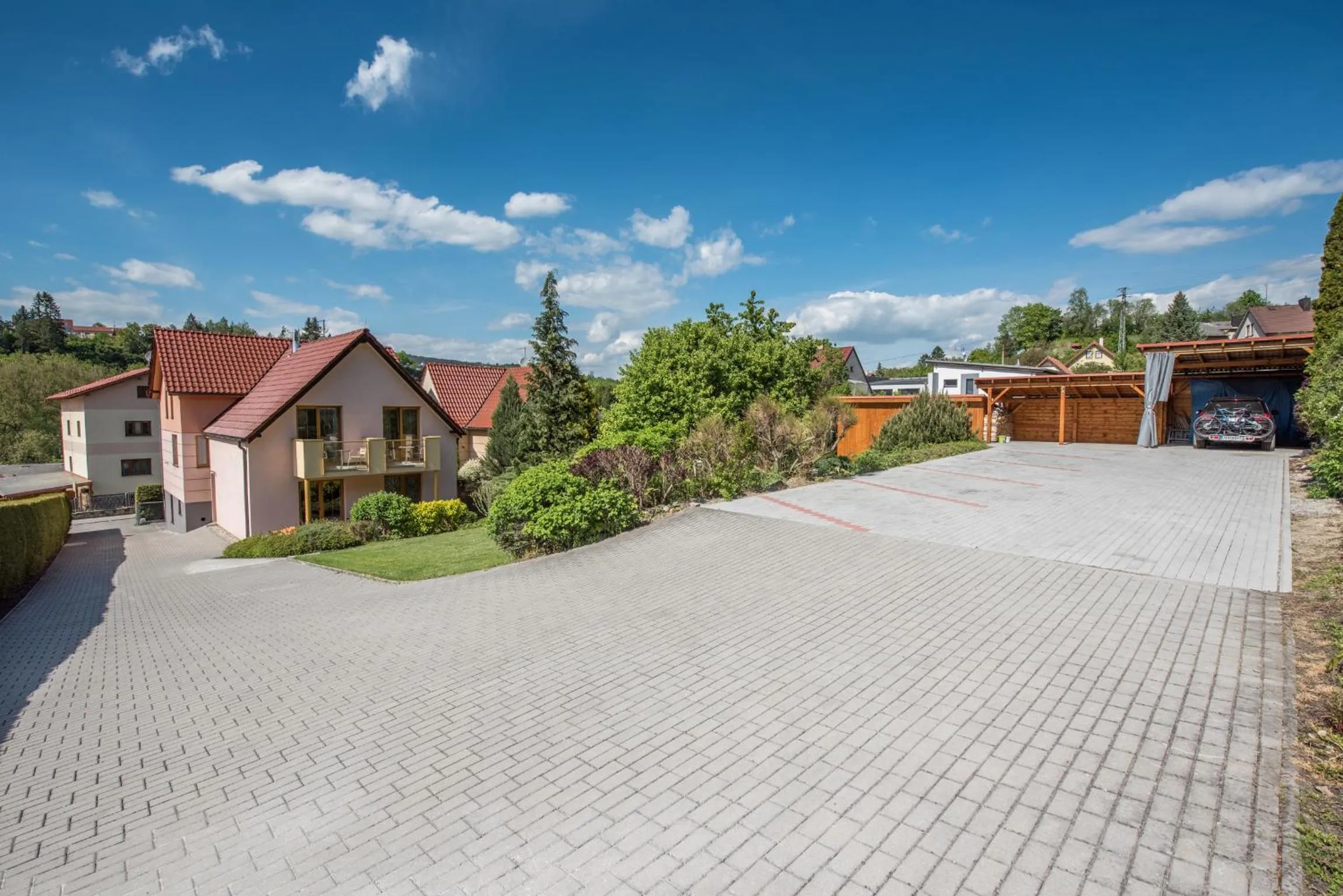 Property building in Hotel Garni Pod Skalkou