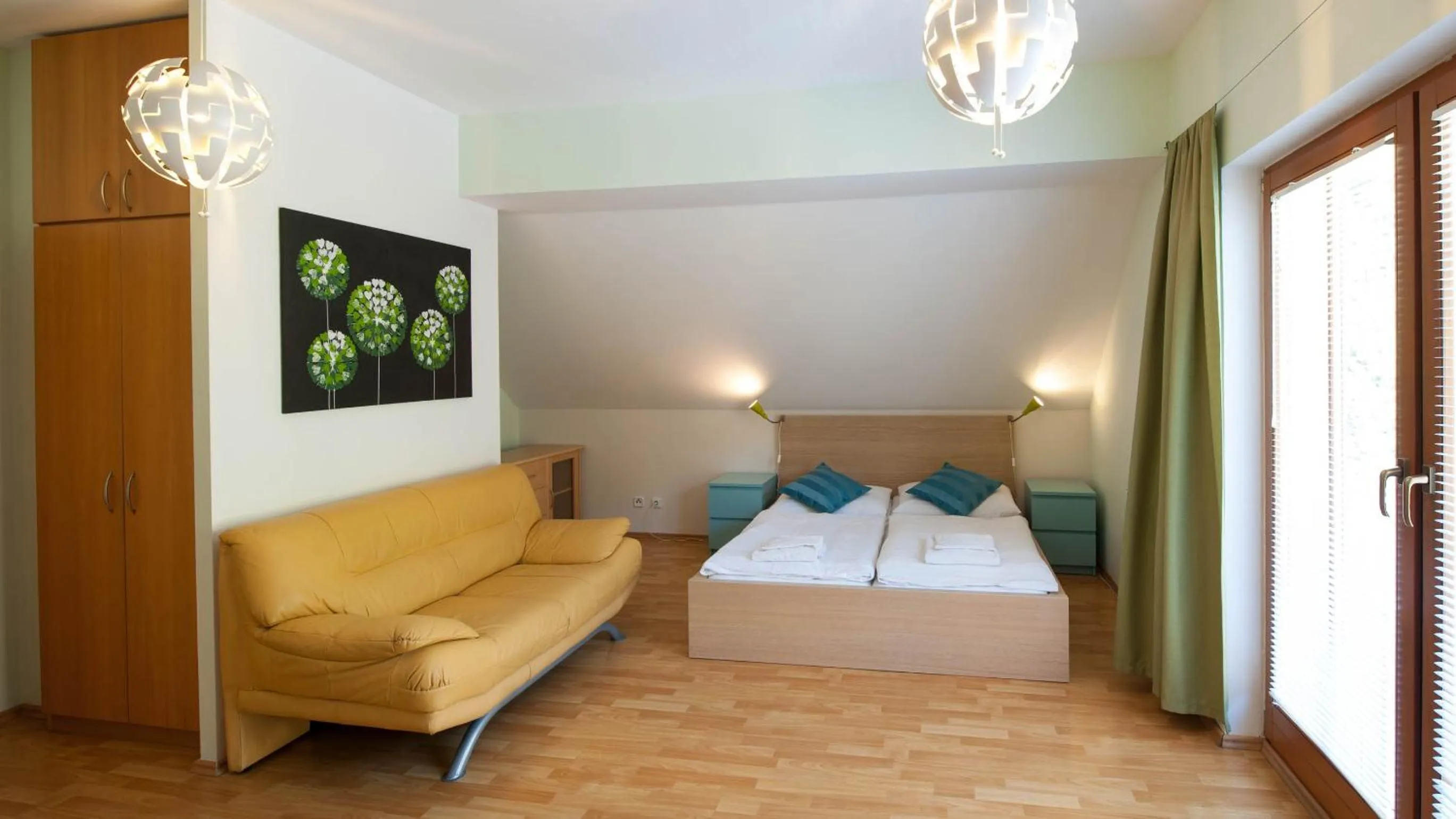 Bedroom, Bed in Hotel Garni Pod Skalkou