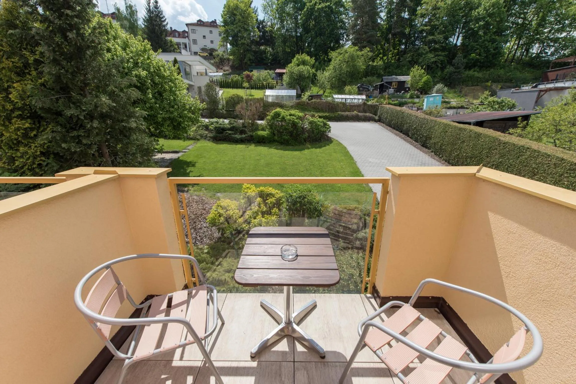 Balcony/Terrace in Hotel Garni Pod Skalkou