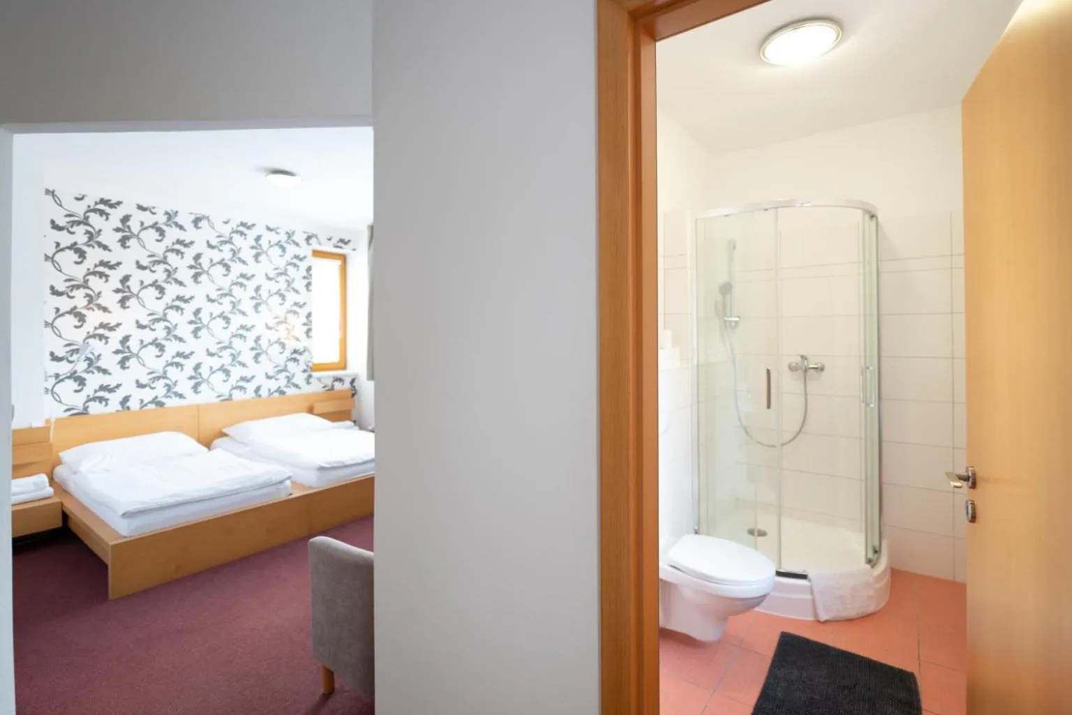 Bedroom, Bed in Hotel Garni Pod Skalkou