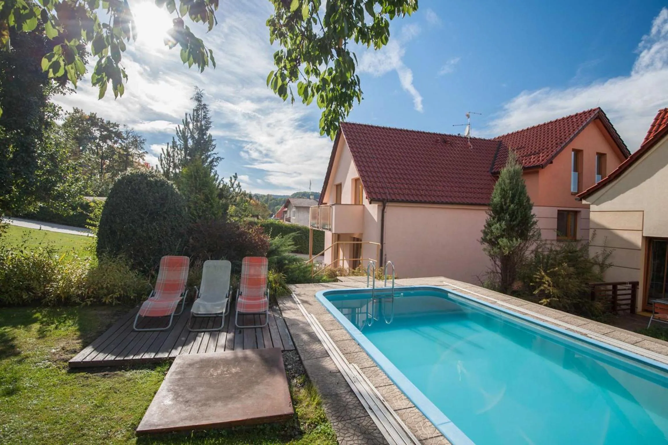 Property building in Hotel Garni Pod Skalkou