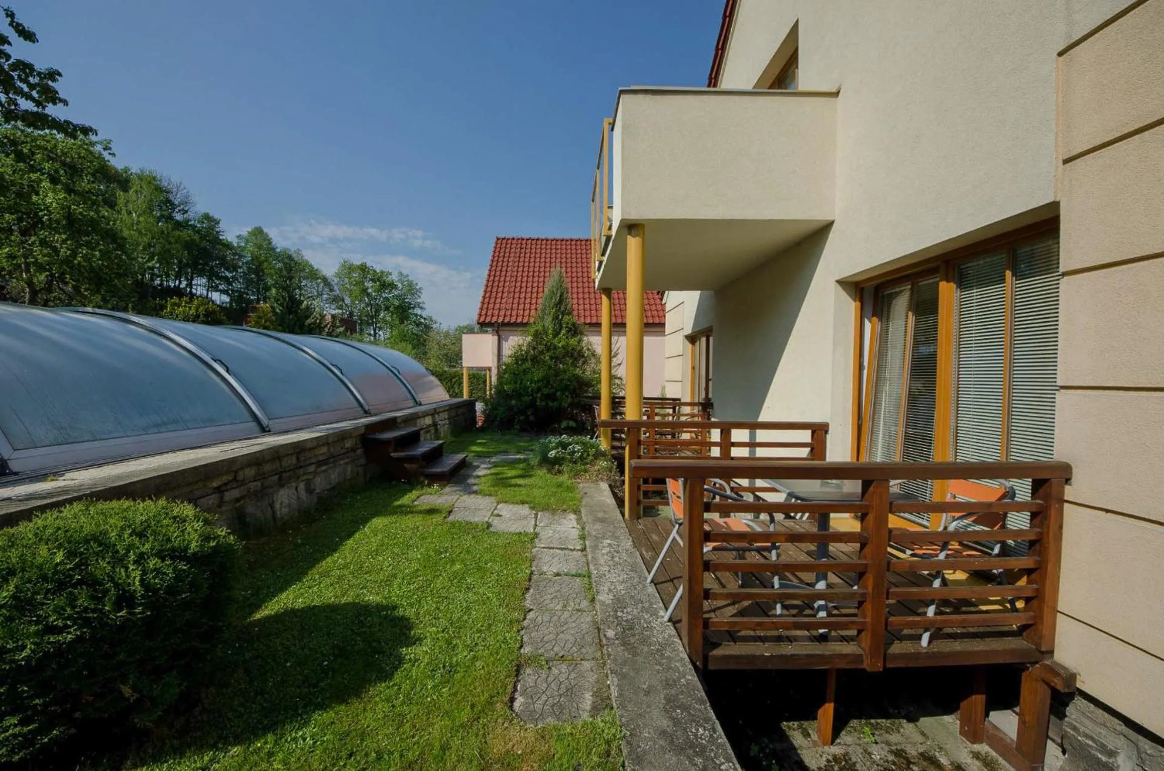Balcony/Terrace in Hotel Garni Pod Skalkou