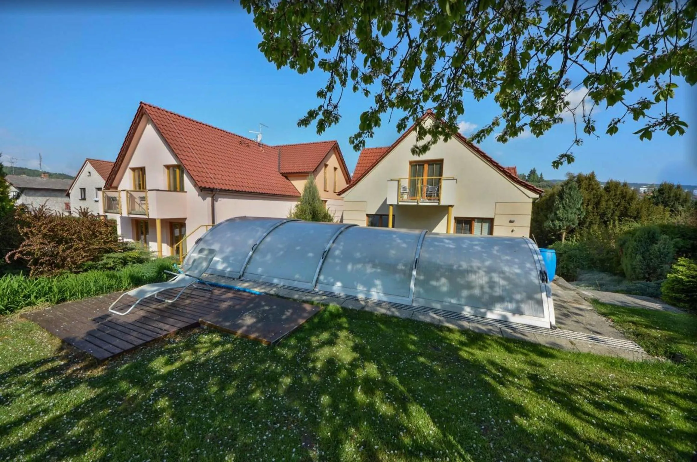 Garden in Hotel Garni Pod Skalkou
