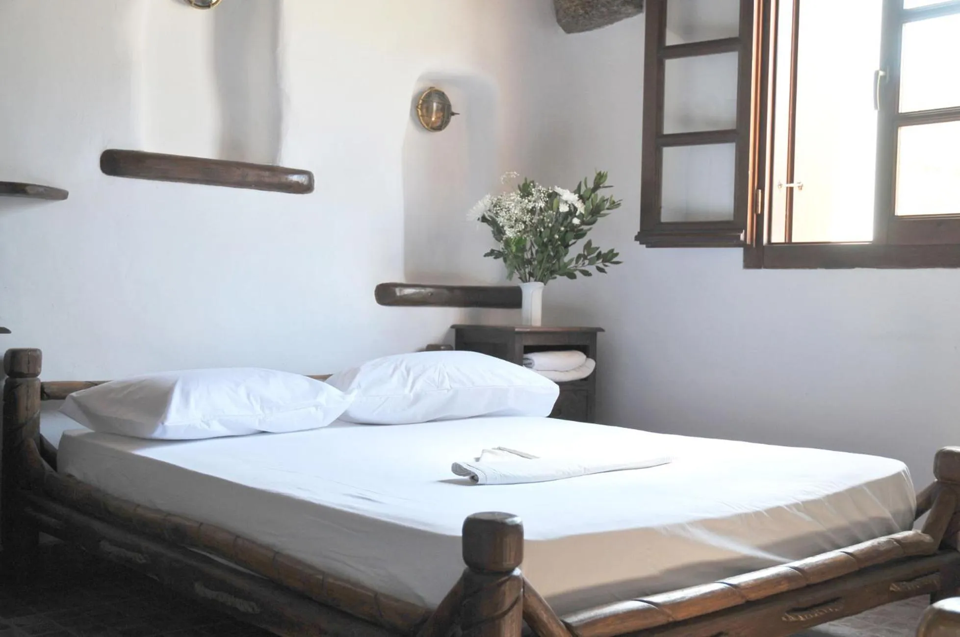 Bed in Alexandros Mykonos