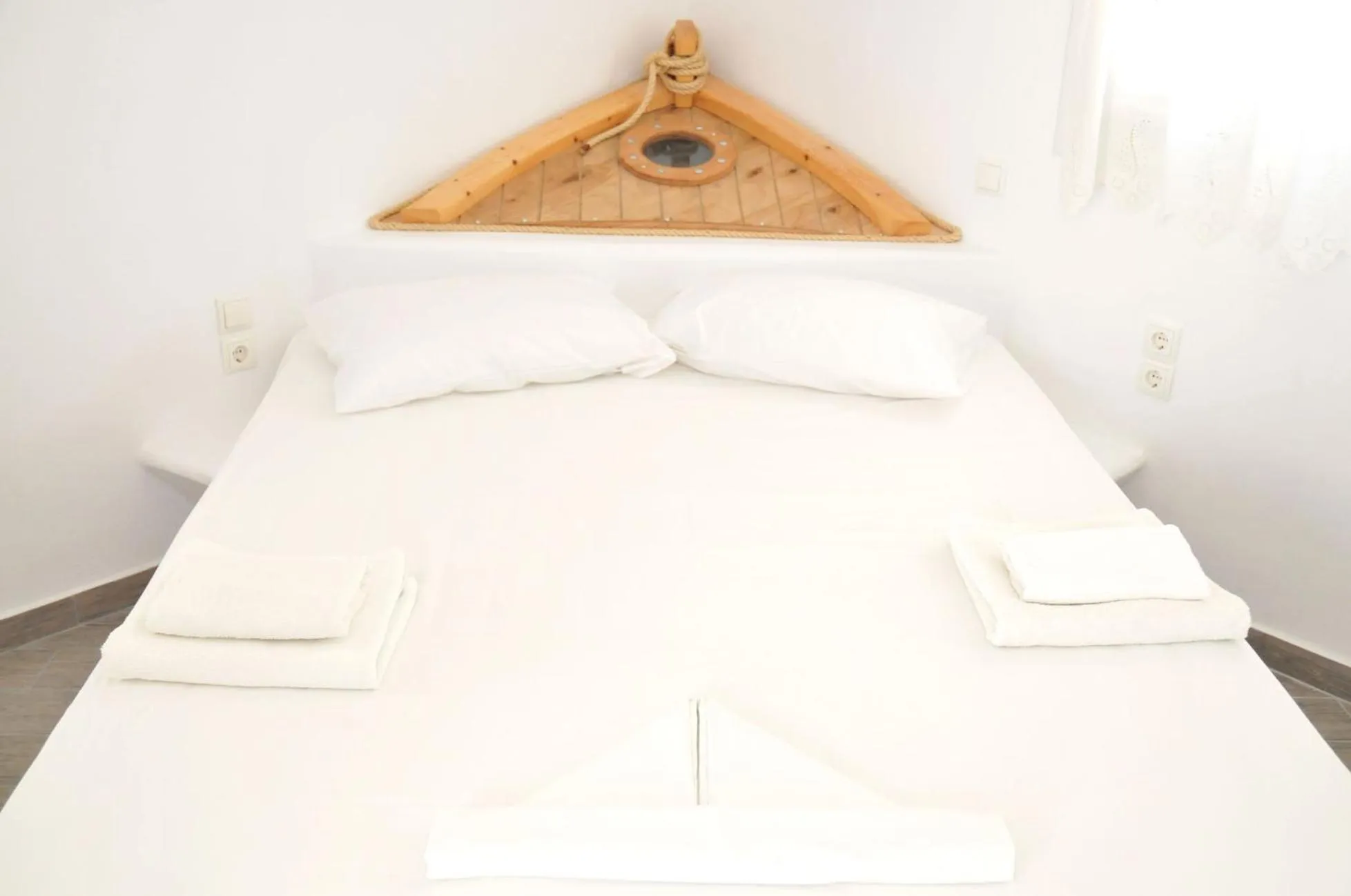 Bed in Alexandros Mykonos