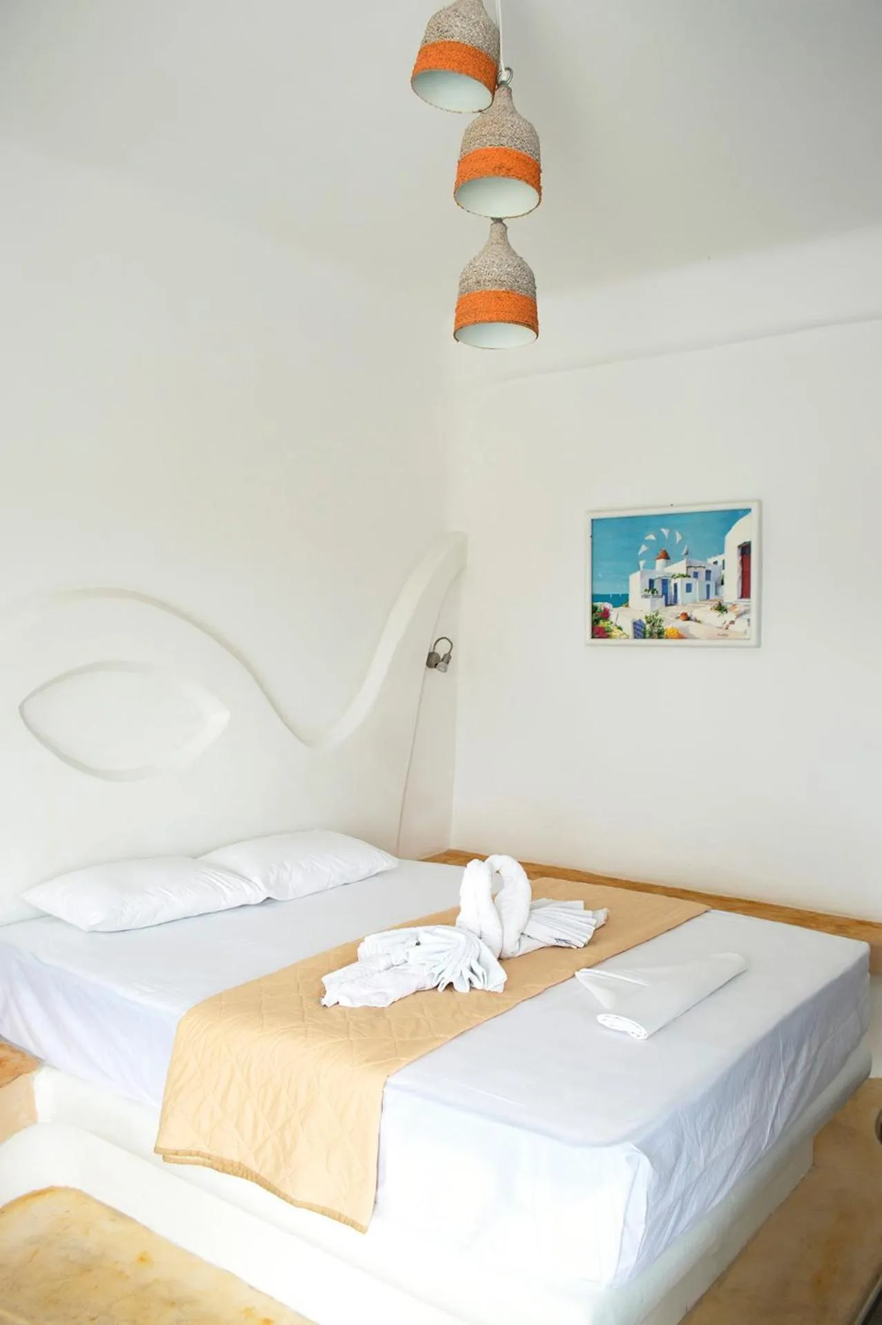 Bed in Alexandros Mykonos