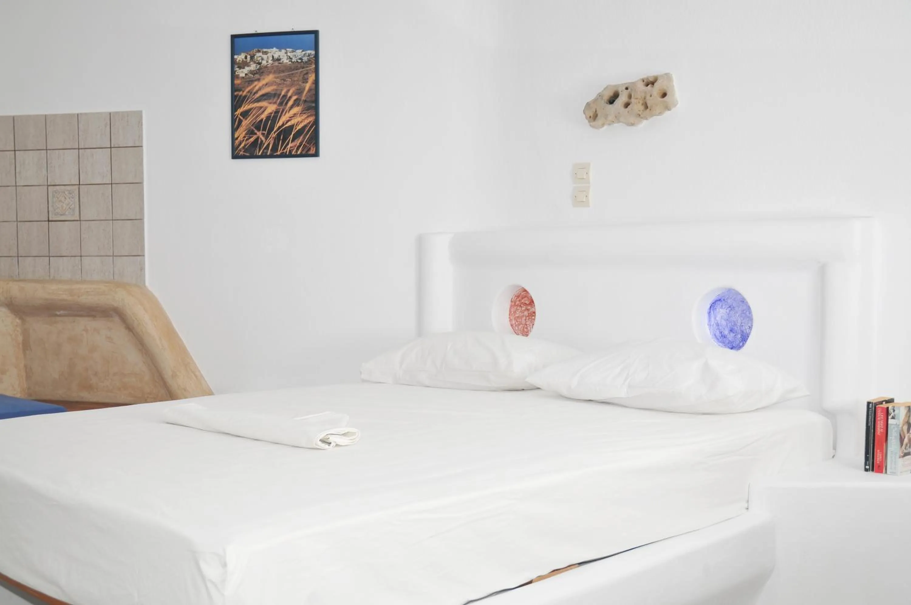 Bedroom, Bed in Alexandros Mykonos