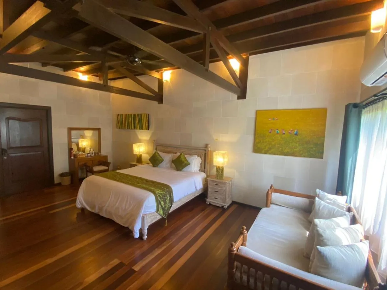 Bed in Kudat Riviera Exclusive Beach Villas