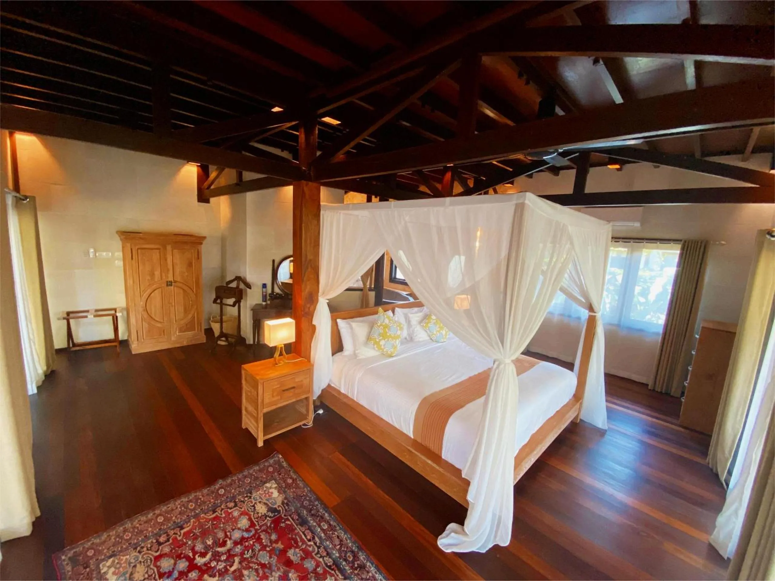 Bed in Kudat Riviera Exclusive Beach Villas