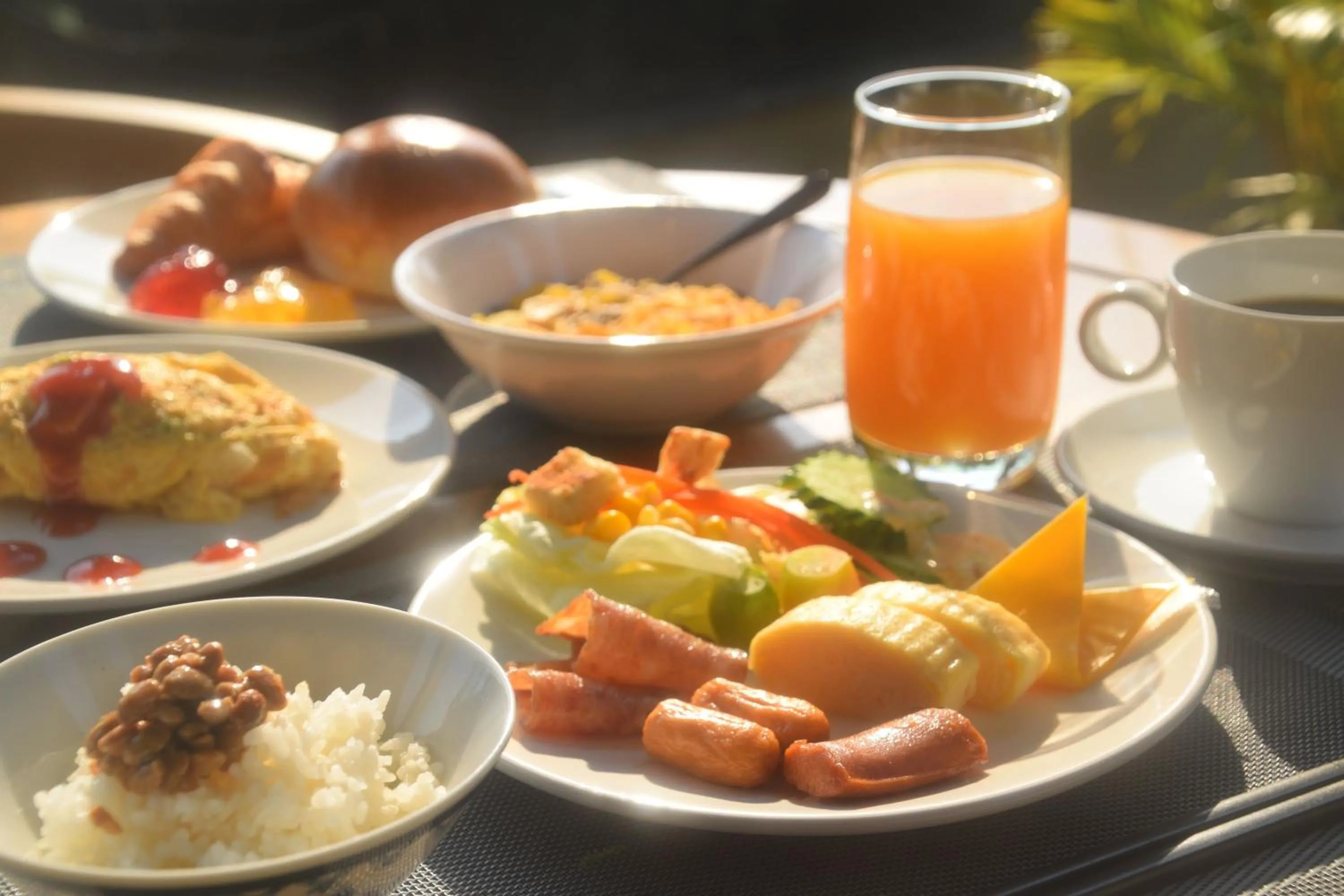 Breakfast in The View Serviced Residence 豪景日式酒店公寓