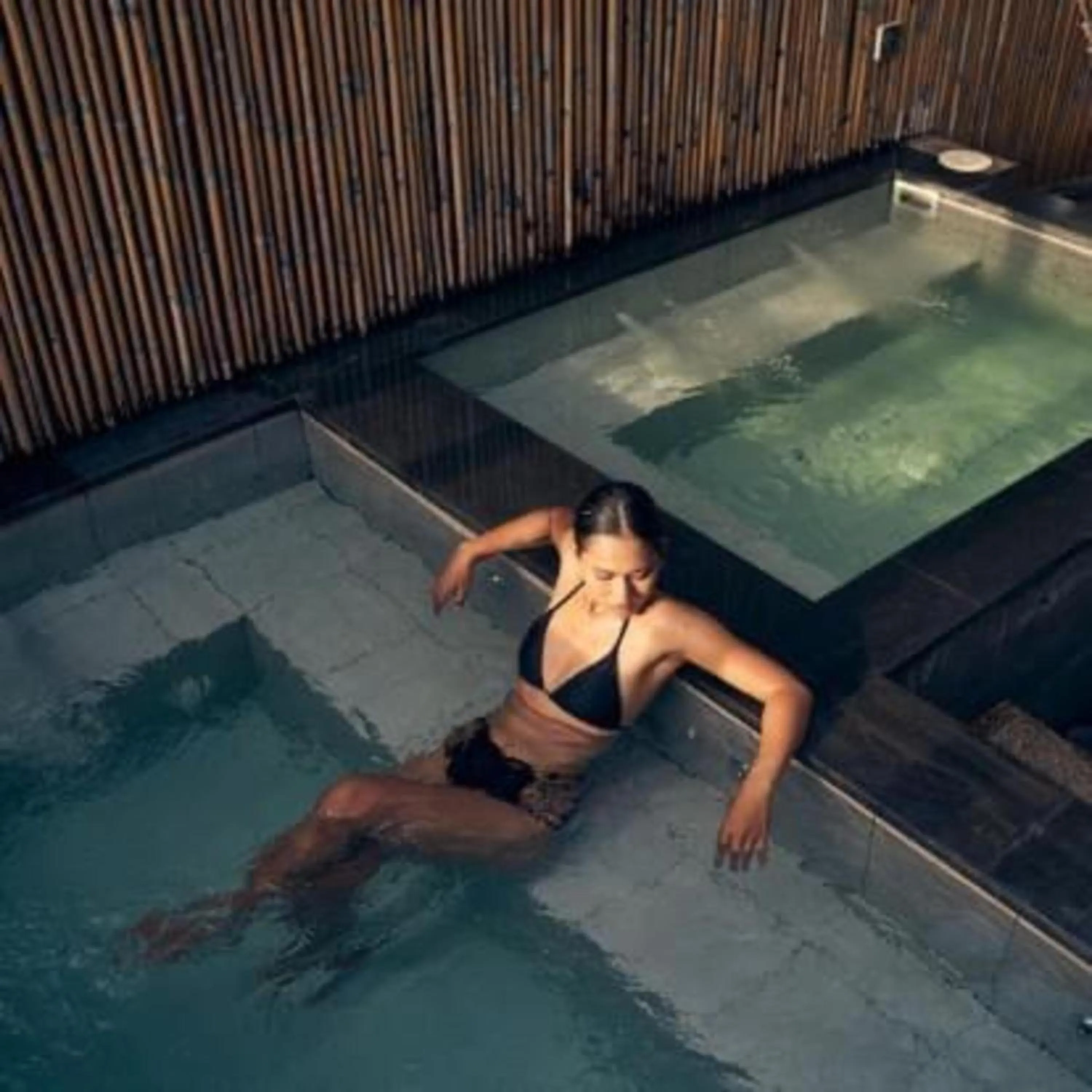 Hot Tub in The View Serviced Residence 豪景日式酒店公寓