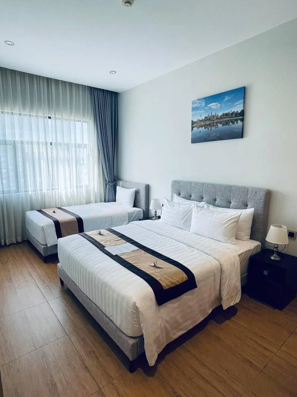 Bed in The View Serviced Residence 豪景日式酒店公寓