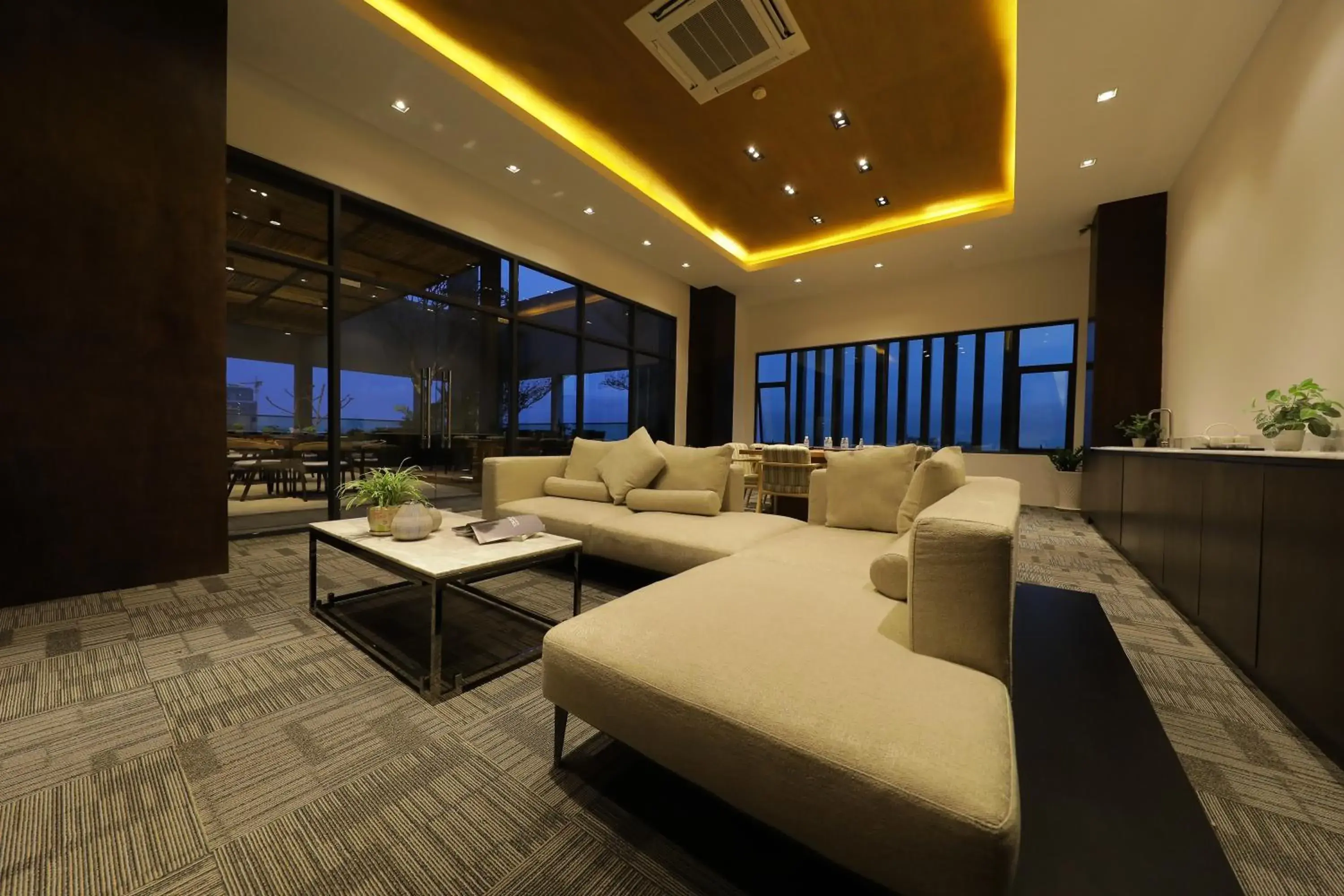 Seating area in The View Serviced Residence 豪景日式酒店公寓 Seating area in The View Serviced Residence 豪景日式酒店公寓