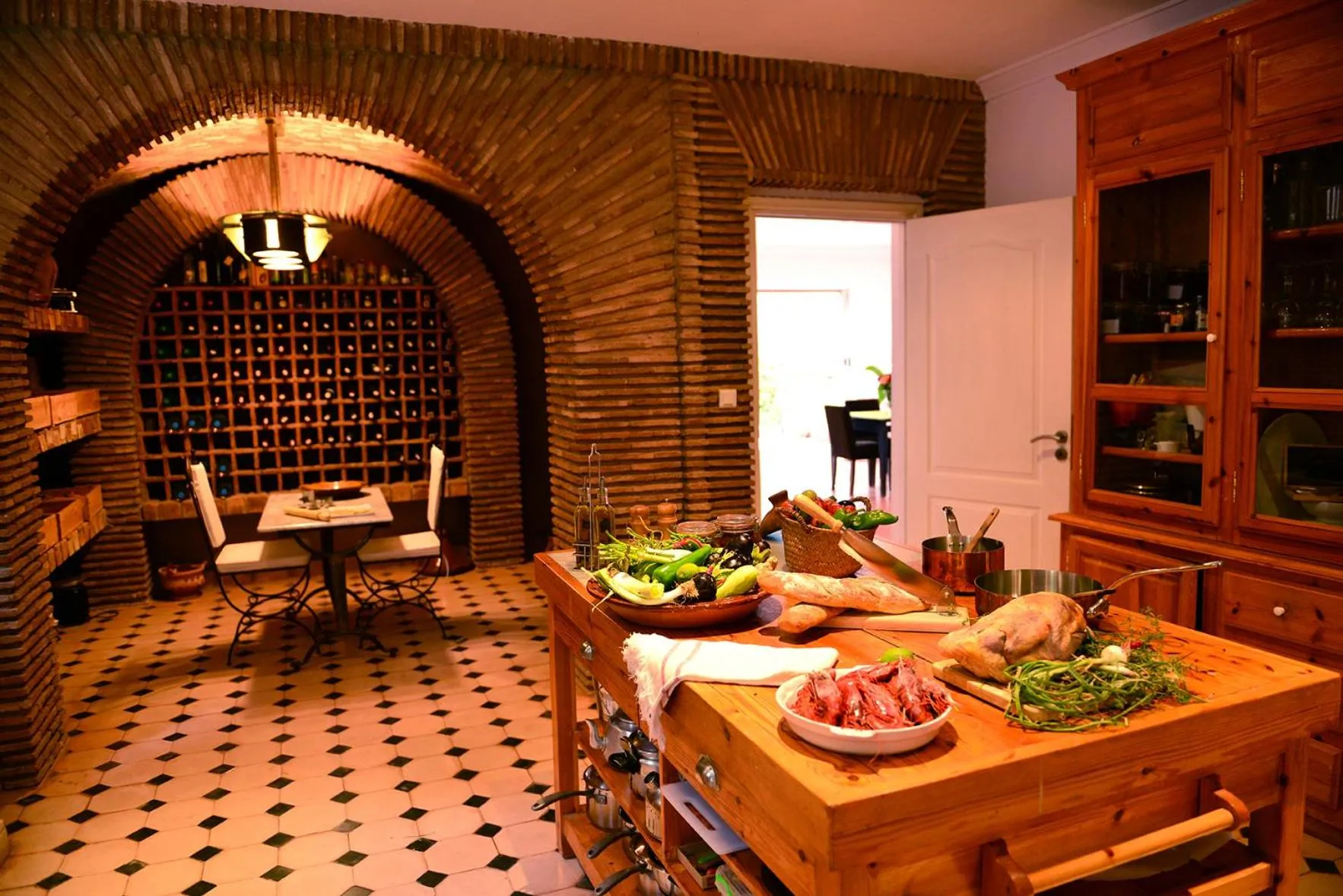 Food and drinks in Domaine La Source