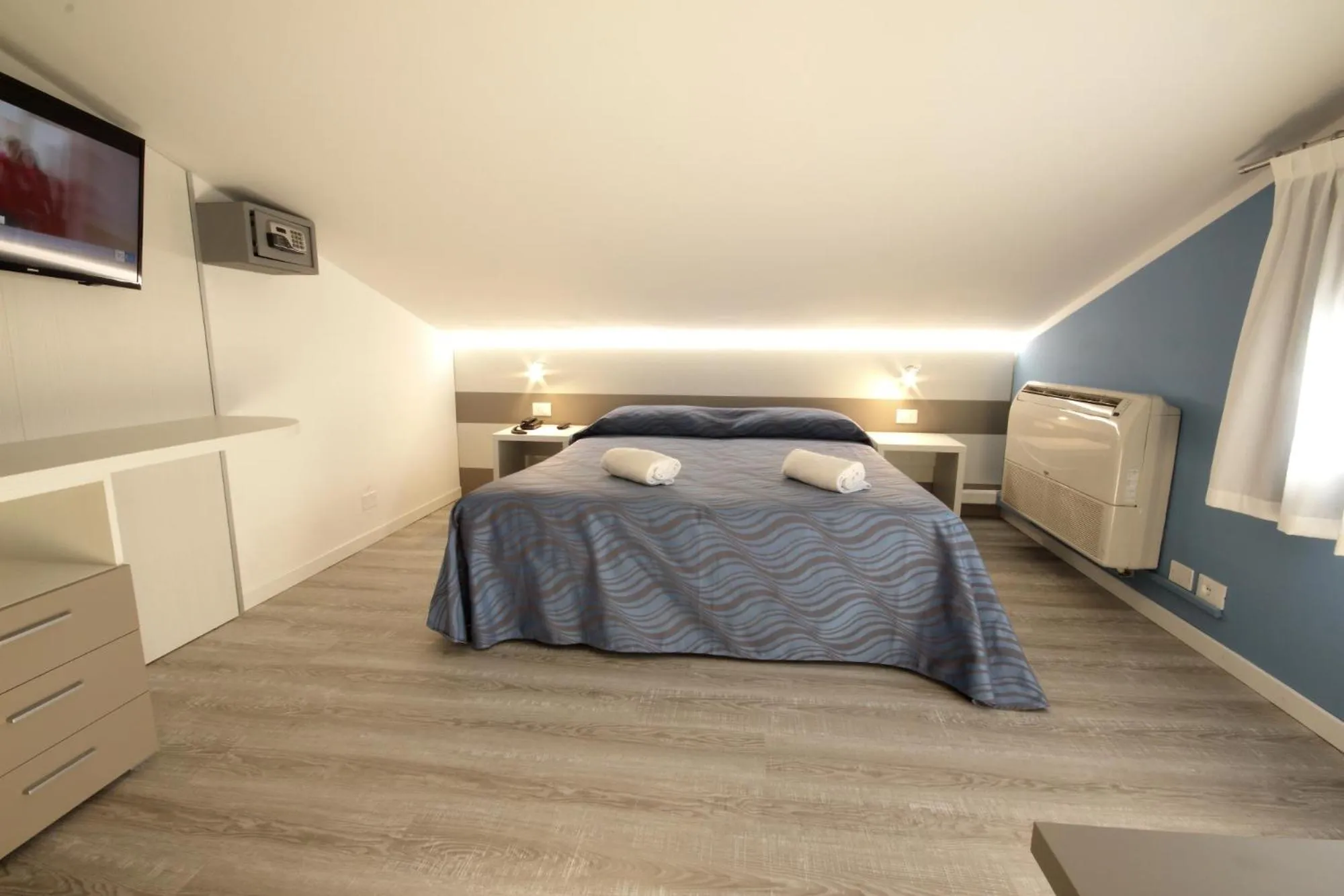 Bed in Hotel Serenella