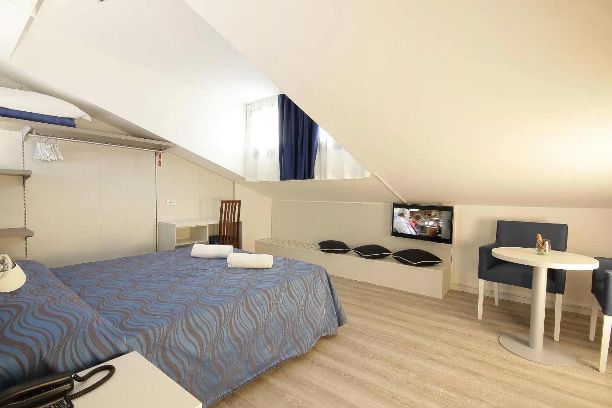 Bed in Hotel Serenella