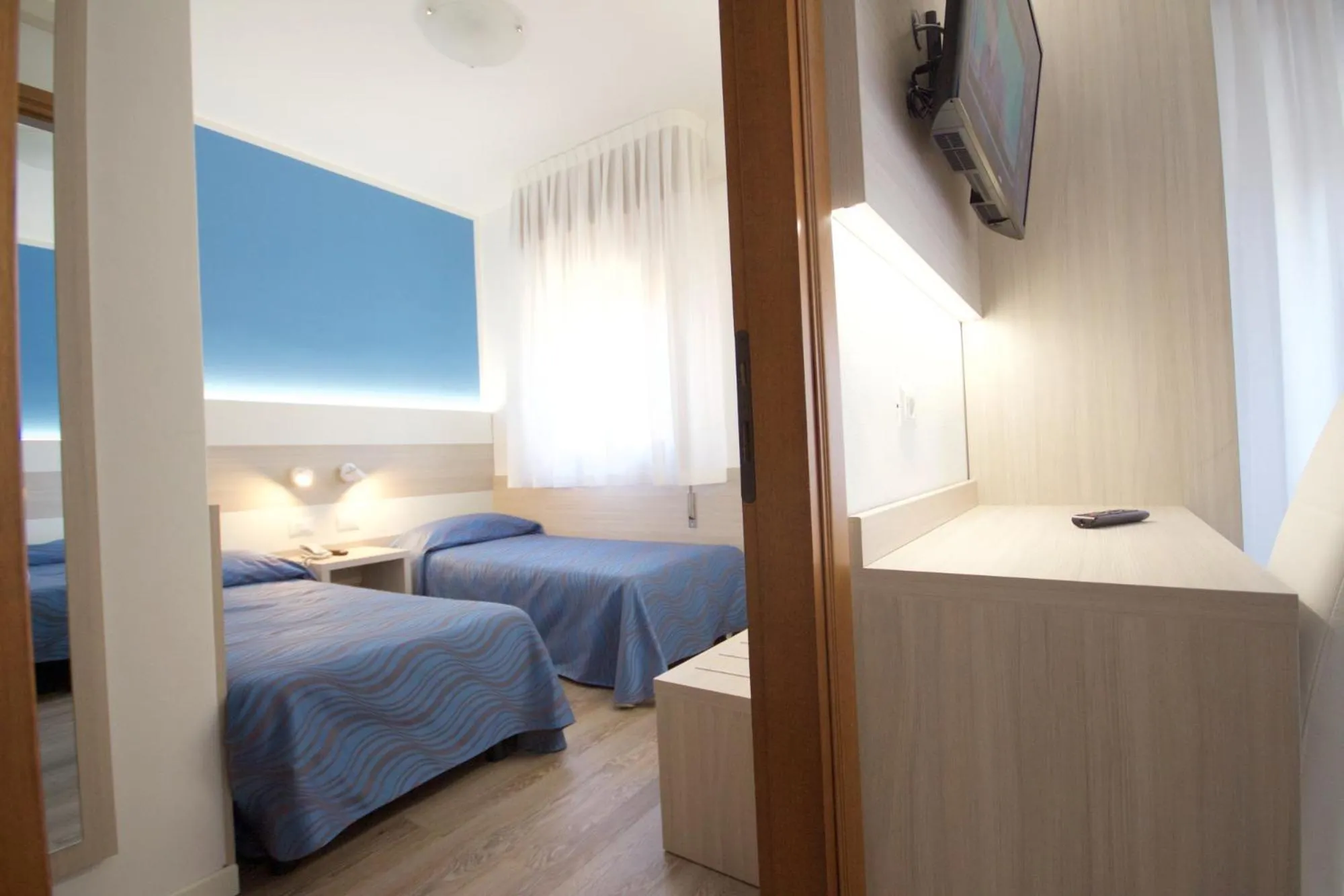 Bedroom, Bed in Hotel Serenella