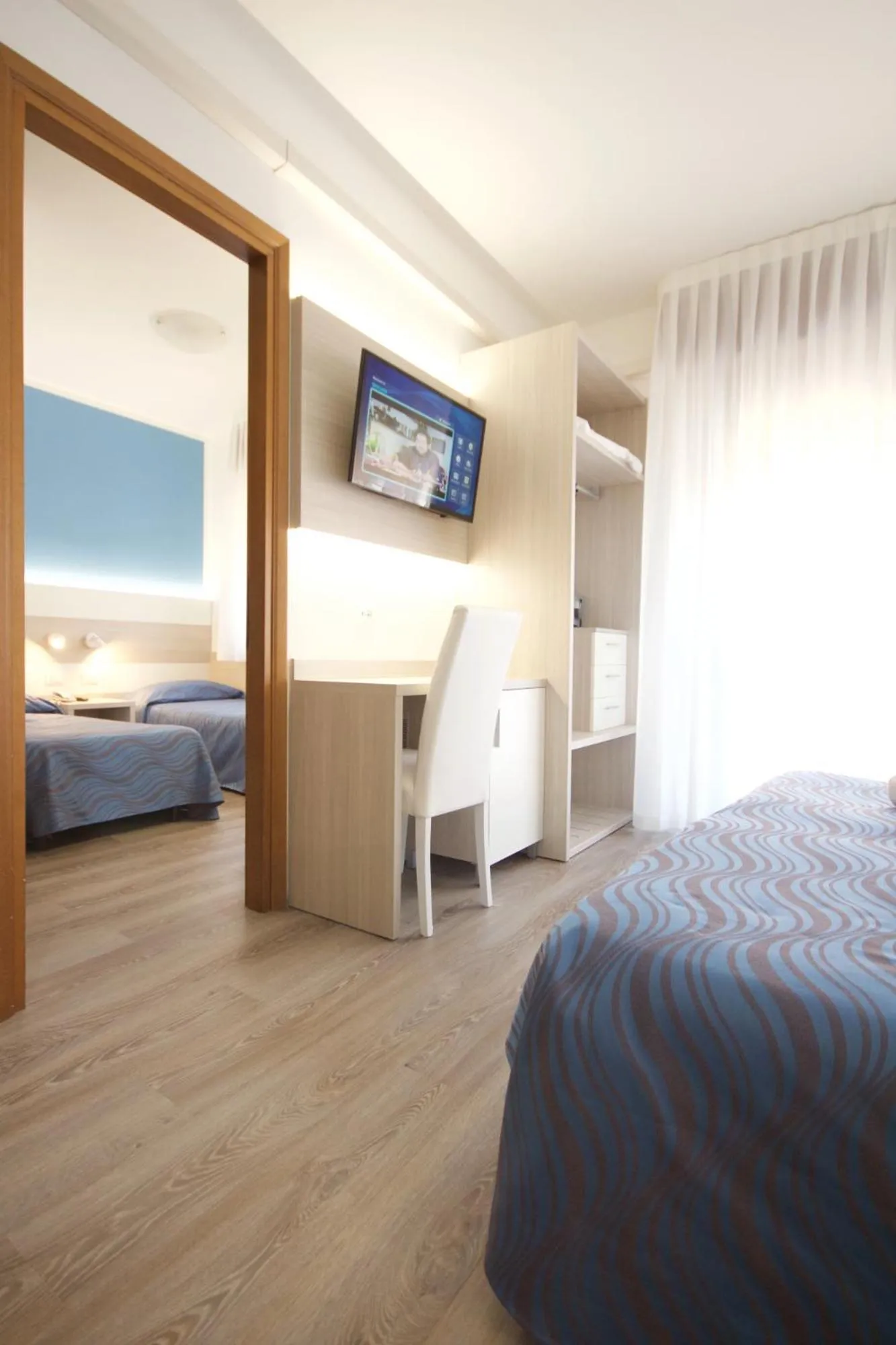 Bed in Hotel Serenella