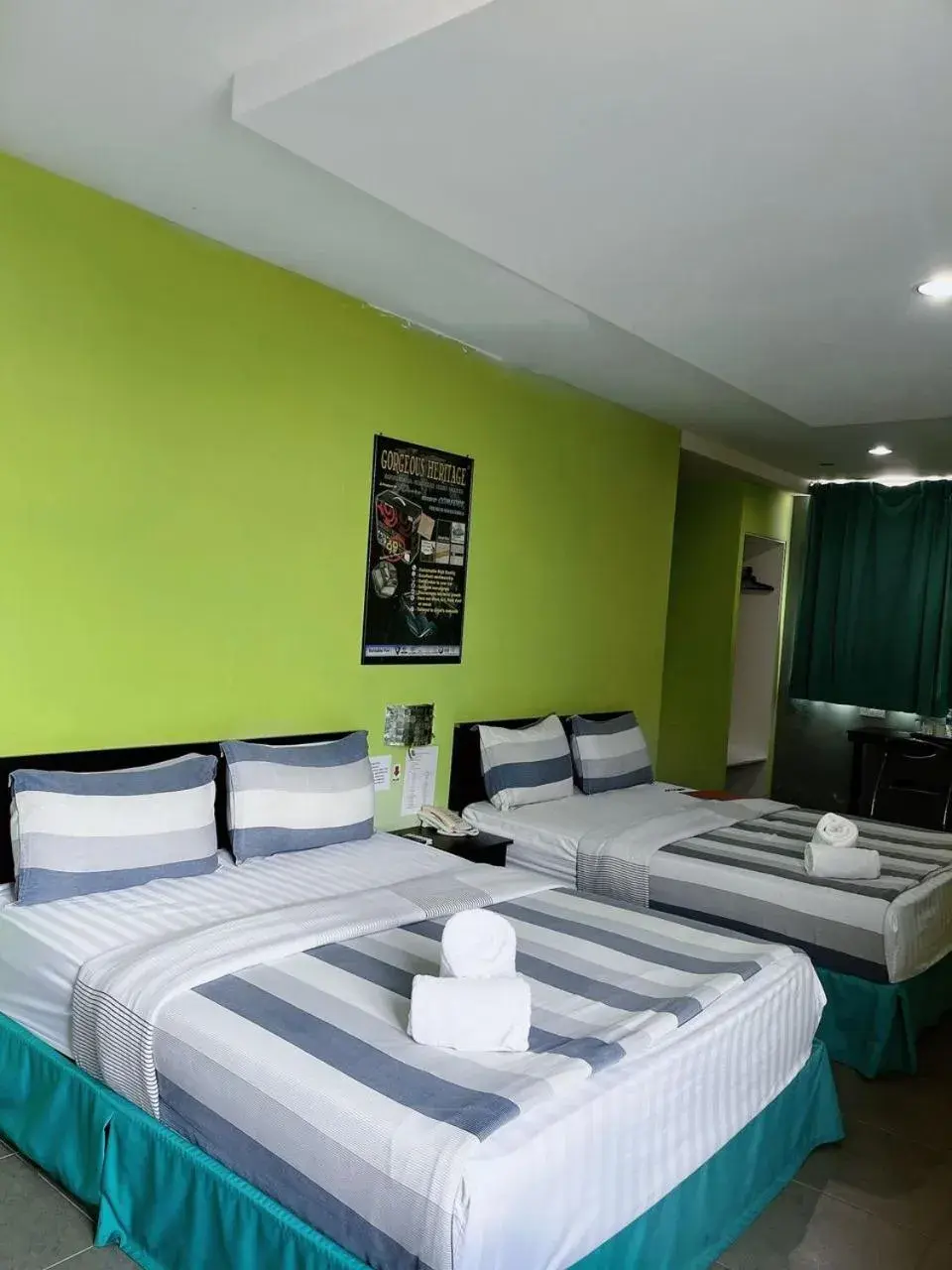 Bed in Metroinn Hotel Bed in Metroinn Hotel