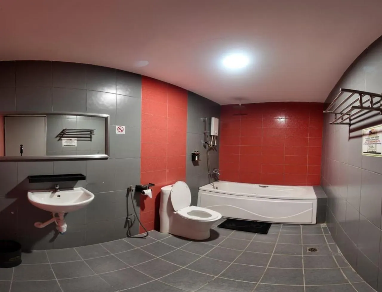 Bathroom in Metroinn Hotel