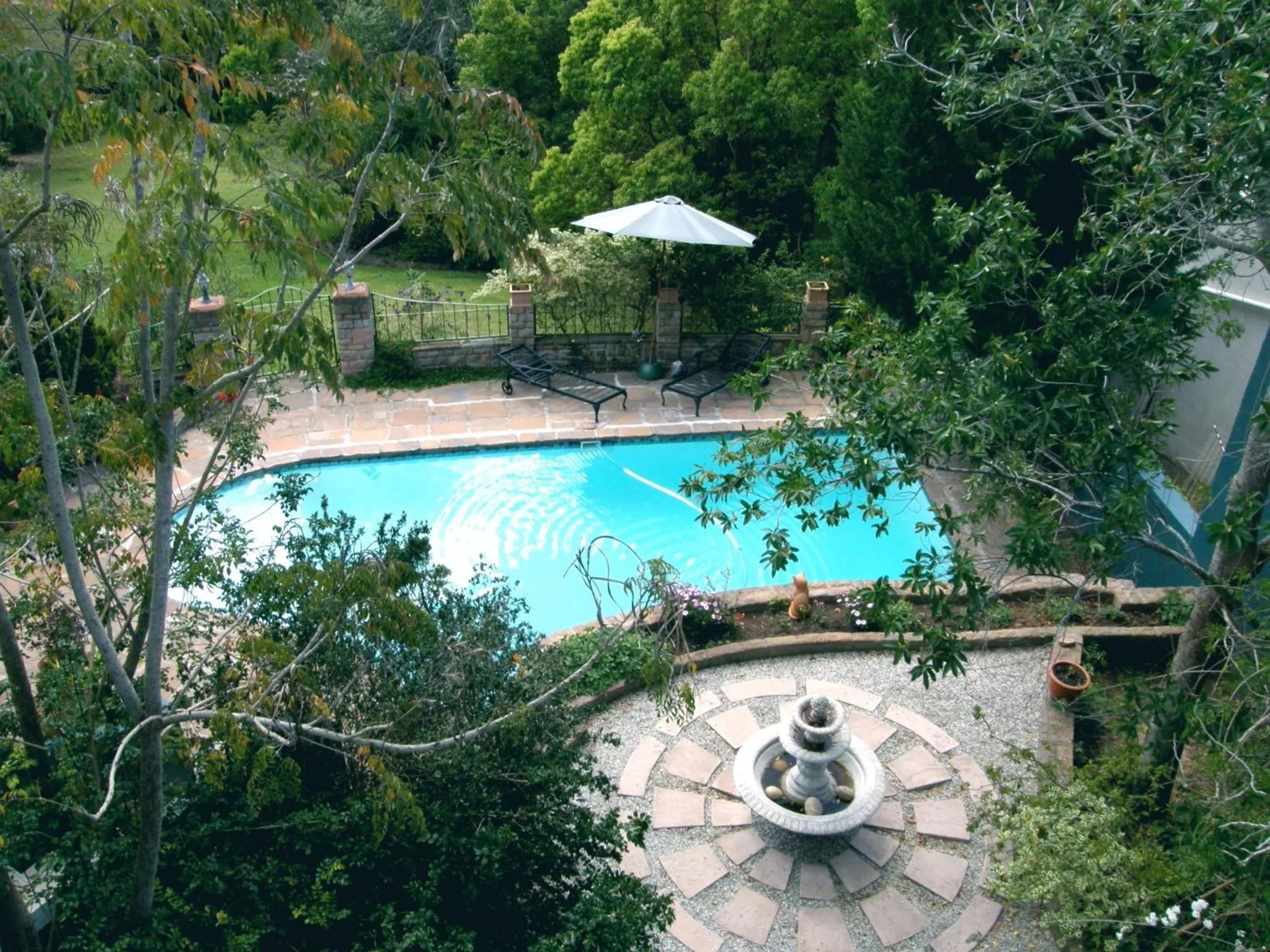 Swimming pool in Edenwood House