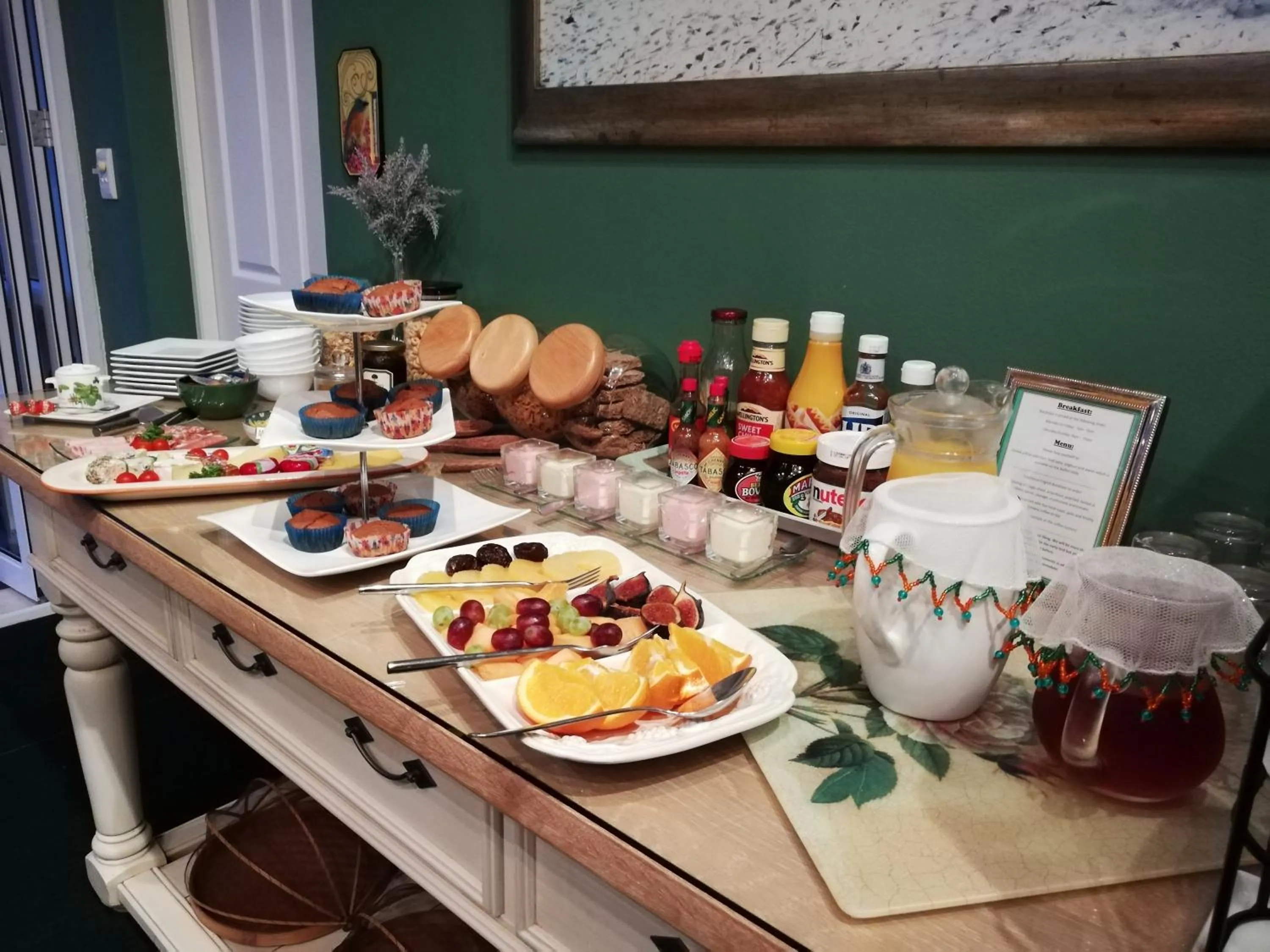 Food close-up in Edenwood House