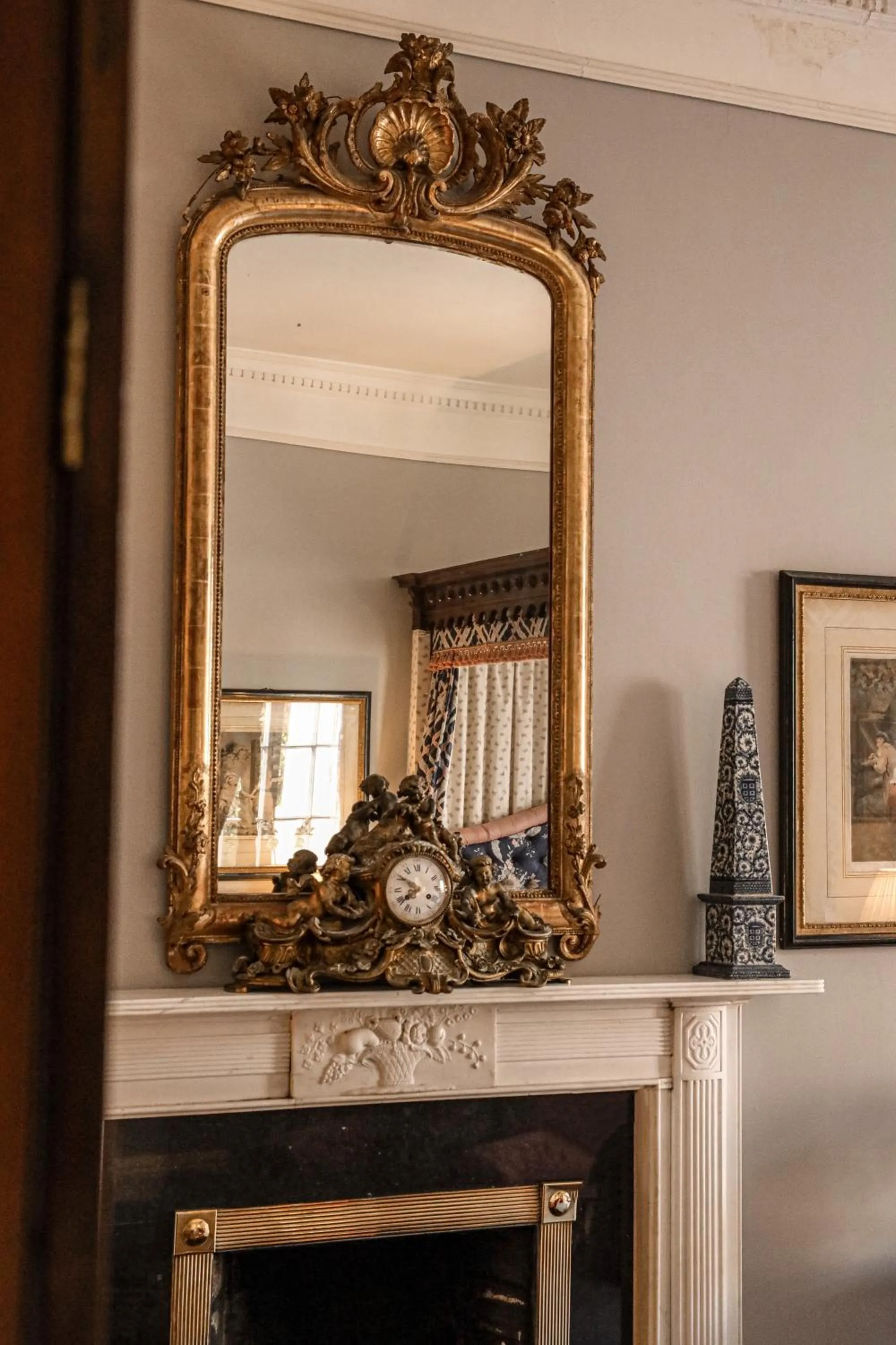Decorative detail in Marlfield House Hotel Relais et Chateaux