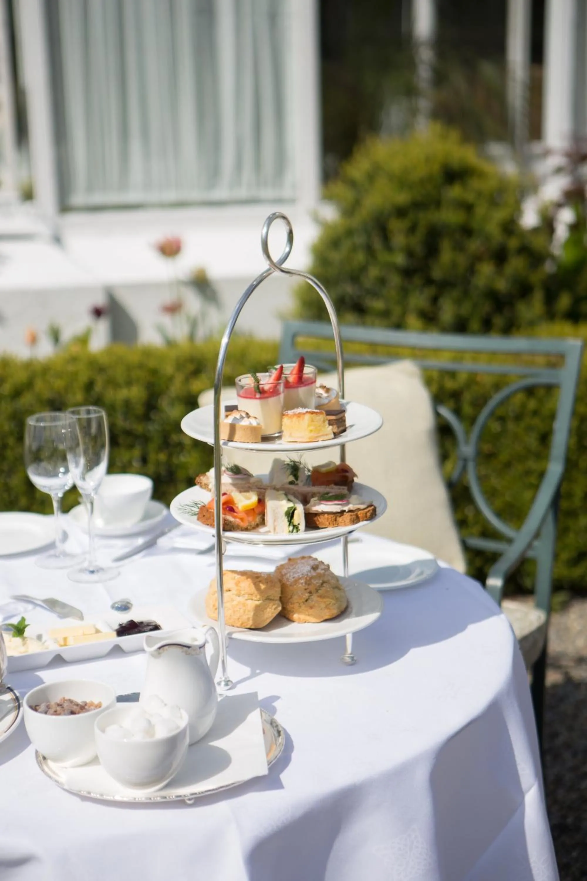 Food in Marlfield House Hotel Relais et Chateaux