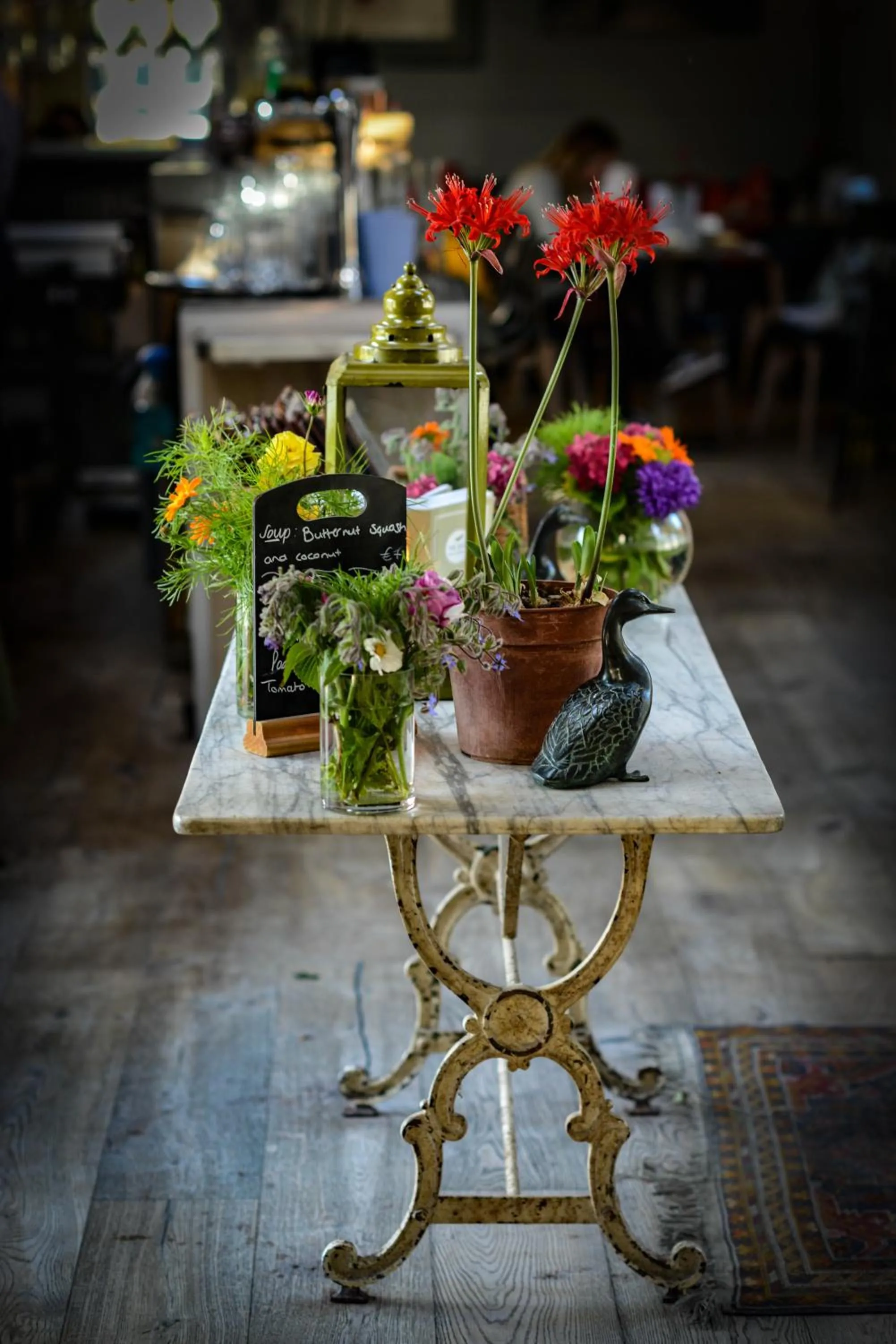 Decorative detail in Marlfield House Hotel Relais et Chateaux