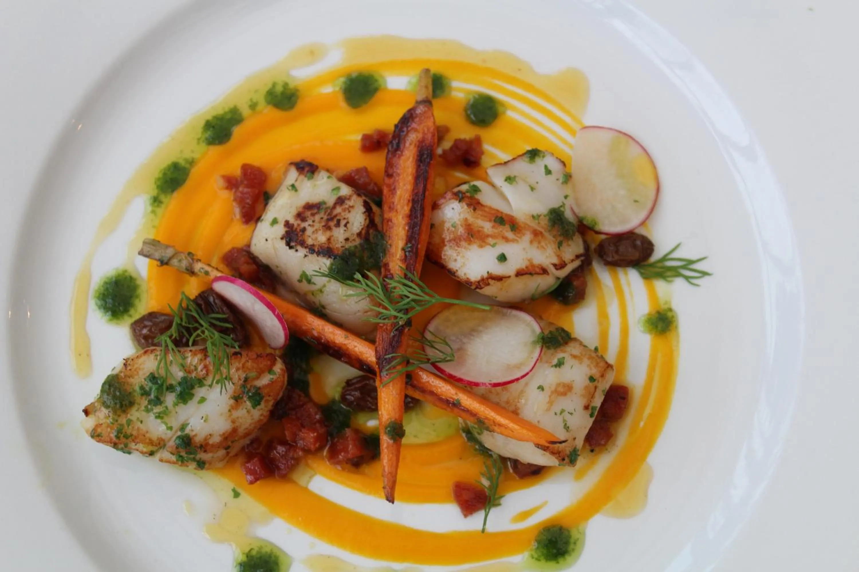 Food in Marlfield House Hotel Relais et Chateaux