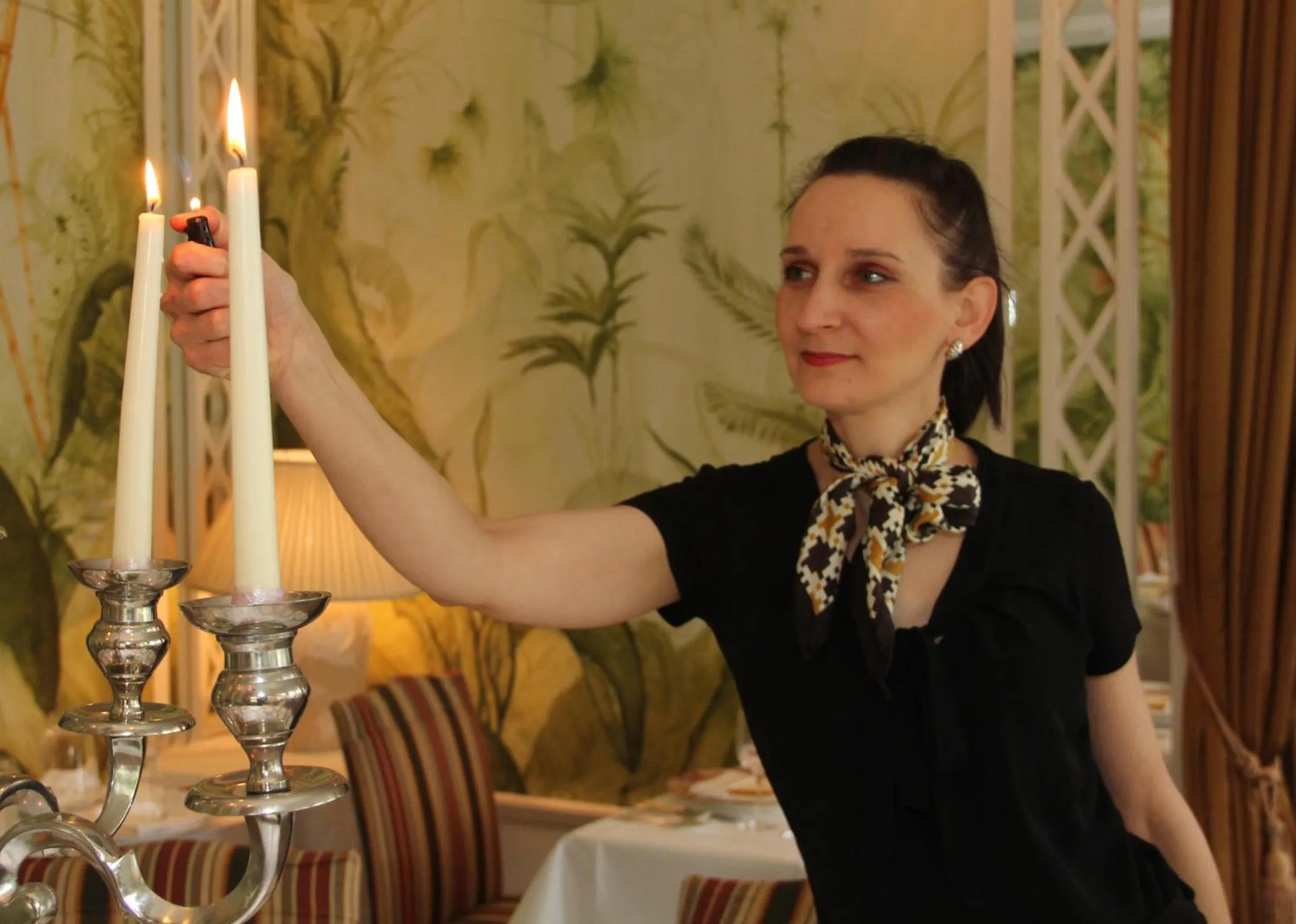 Staff in Marlfield House Hotel Relais et Chateaux