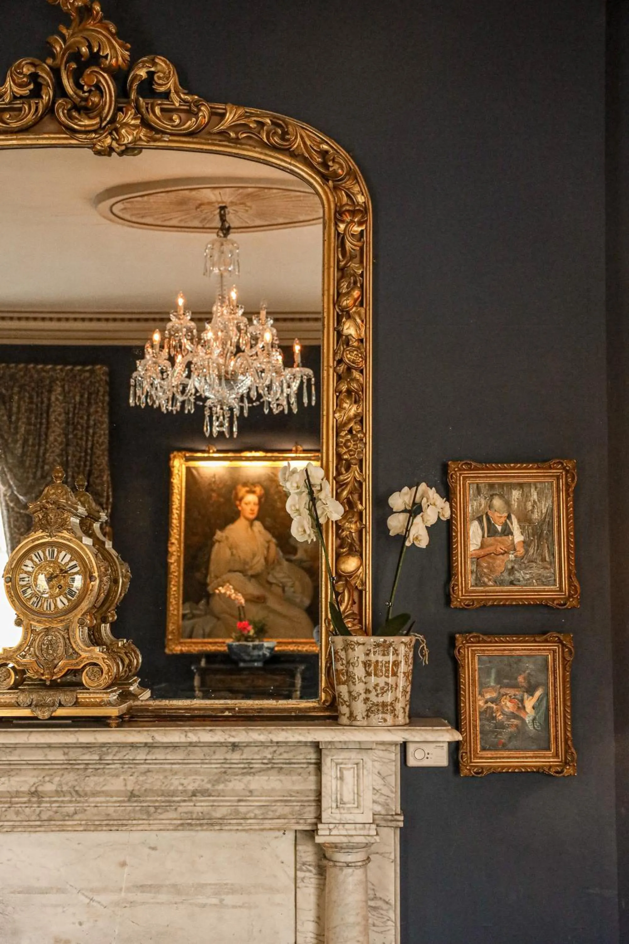 Decorative detail in Marlfield House Hotel Relais et Chateaux