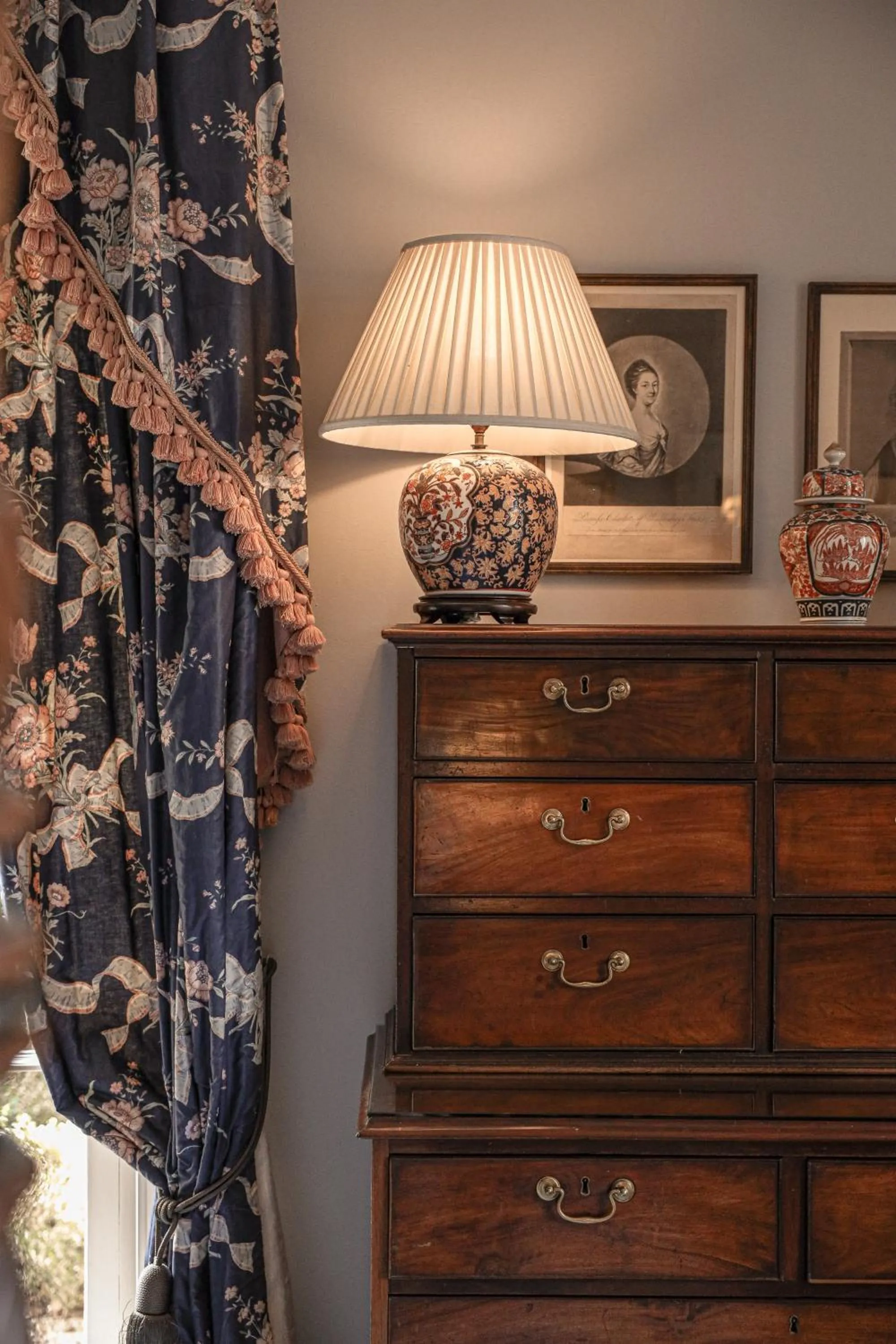 Decorative detail in Marlfield House Hotel Relais et Chateaux