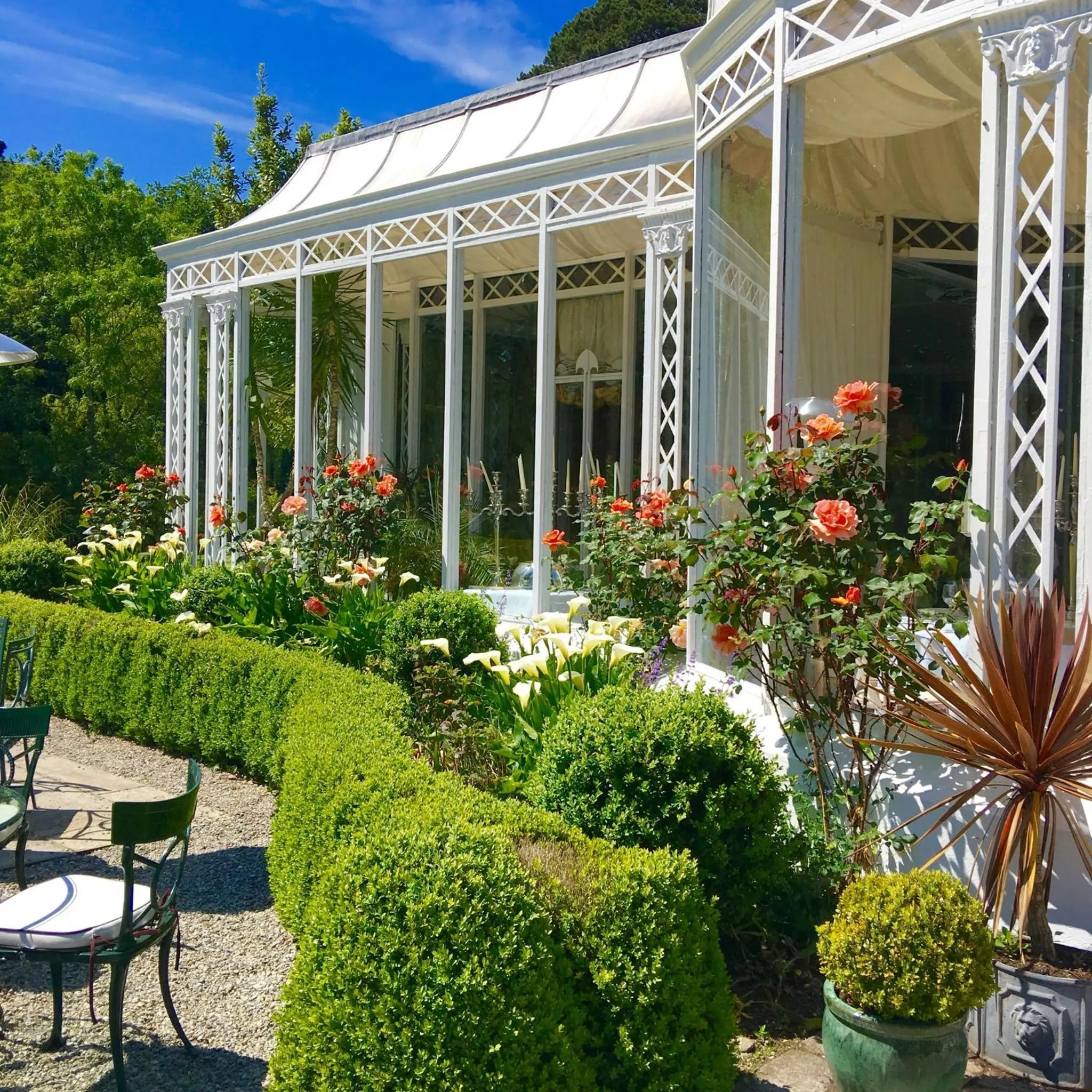 Garden in Marlfield House Hotel Relais et Chateaux