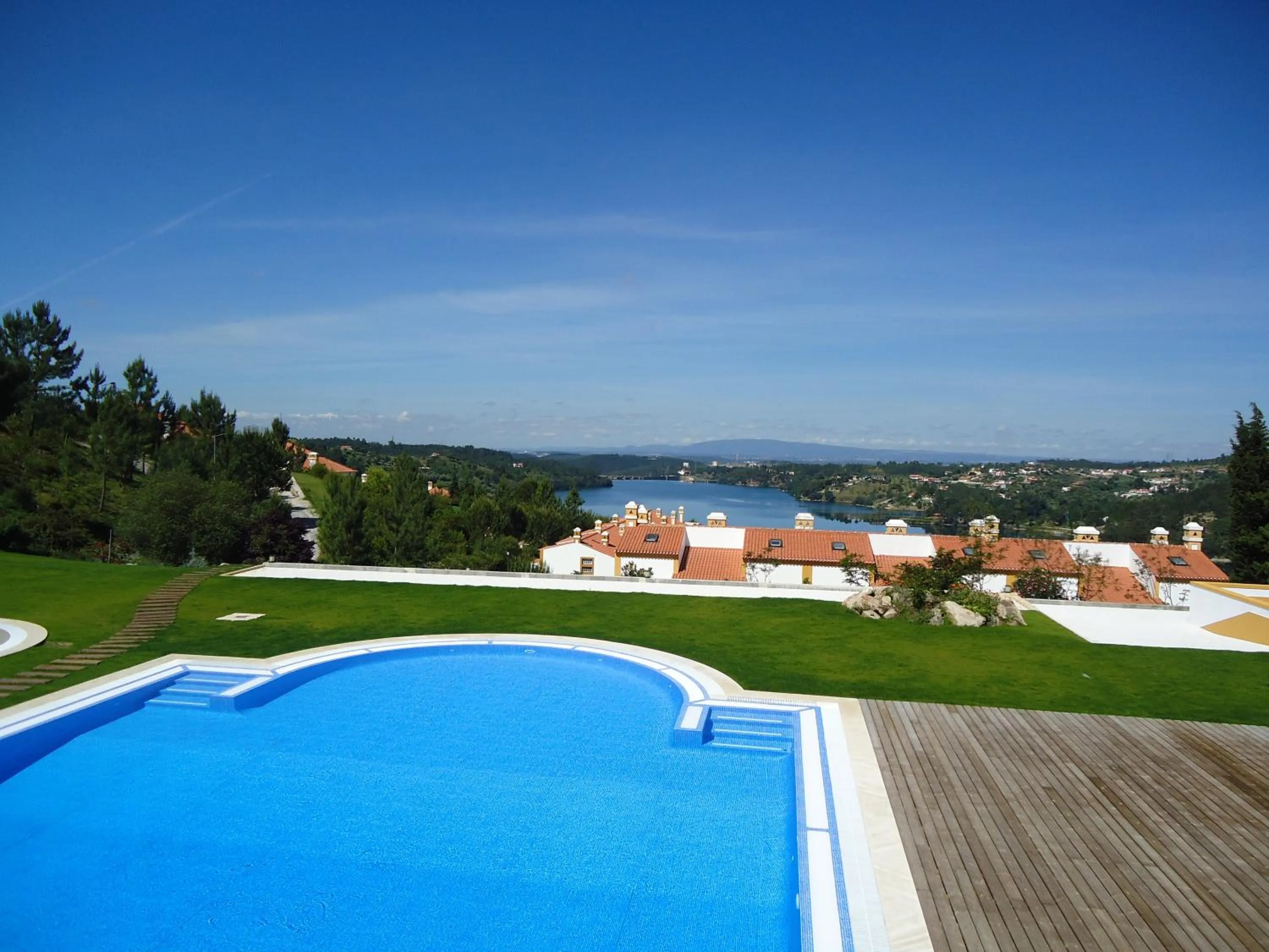 Pool view in Hotel Segredos De Vale Manso