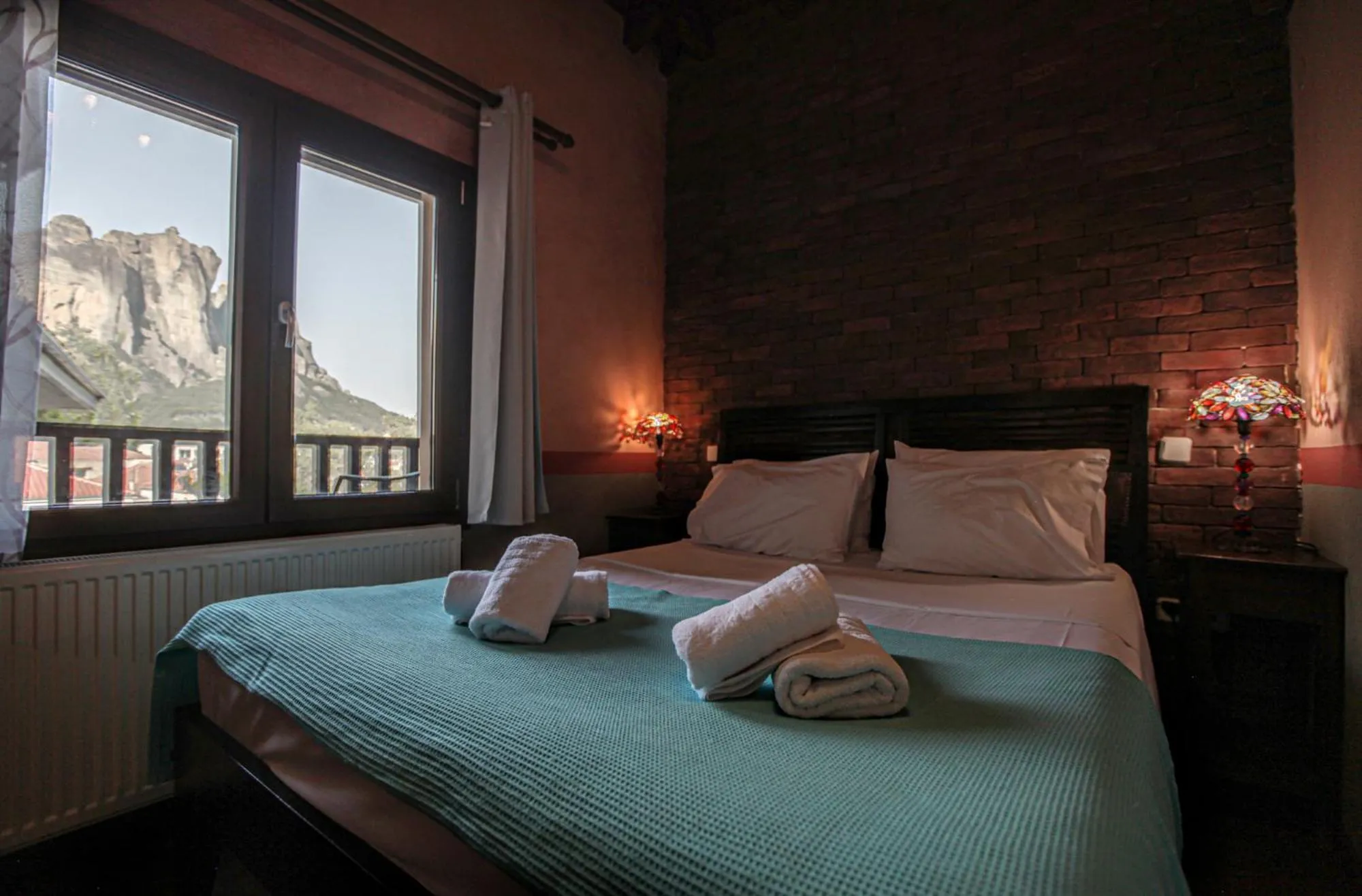 Bed in Mythos Guesthouse