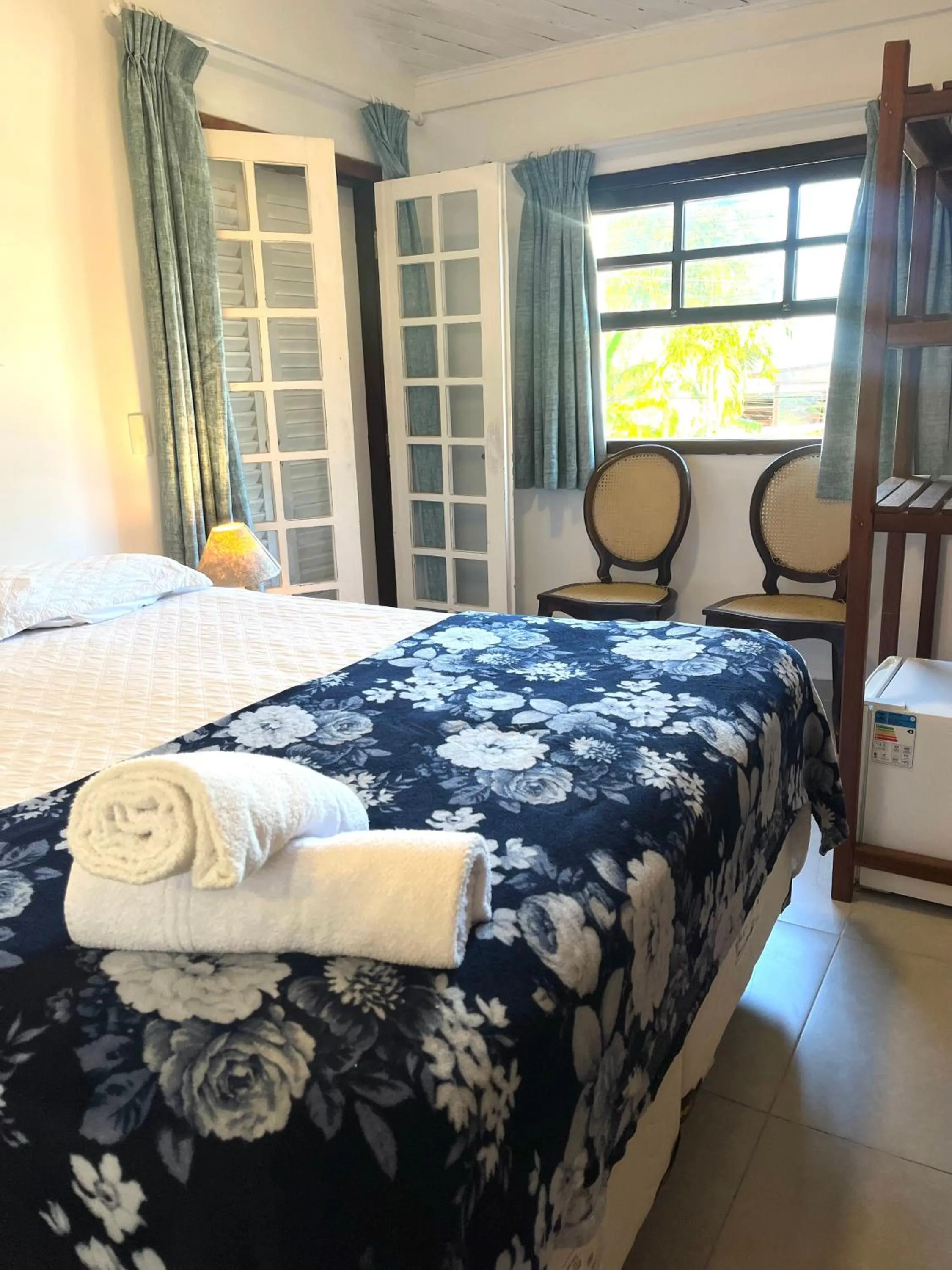 Bed in Pousada Tô na Praia Juquehy