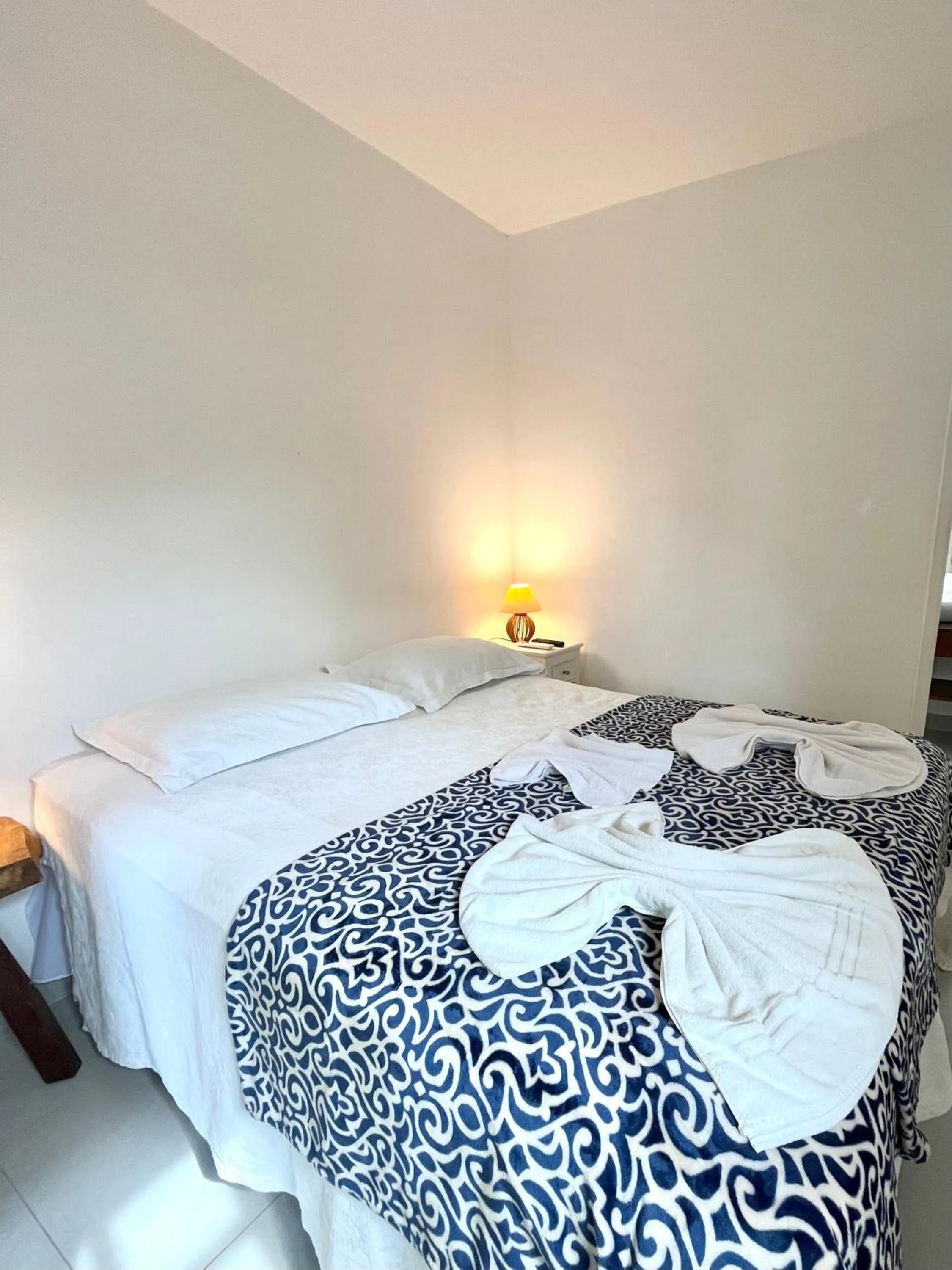 Bed in Pousada Tô na Praia Juquehy