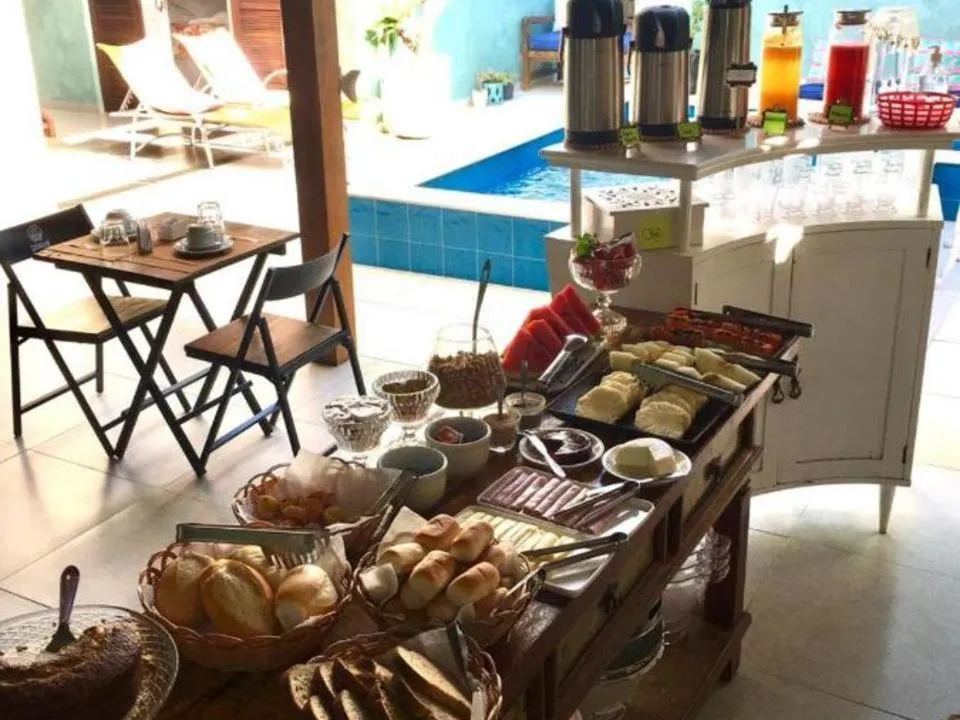 Breakfast in Pousada Tô na Praia Juquehy